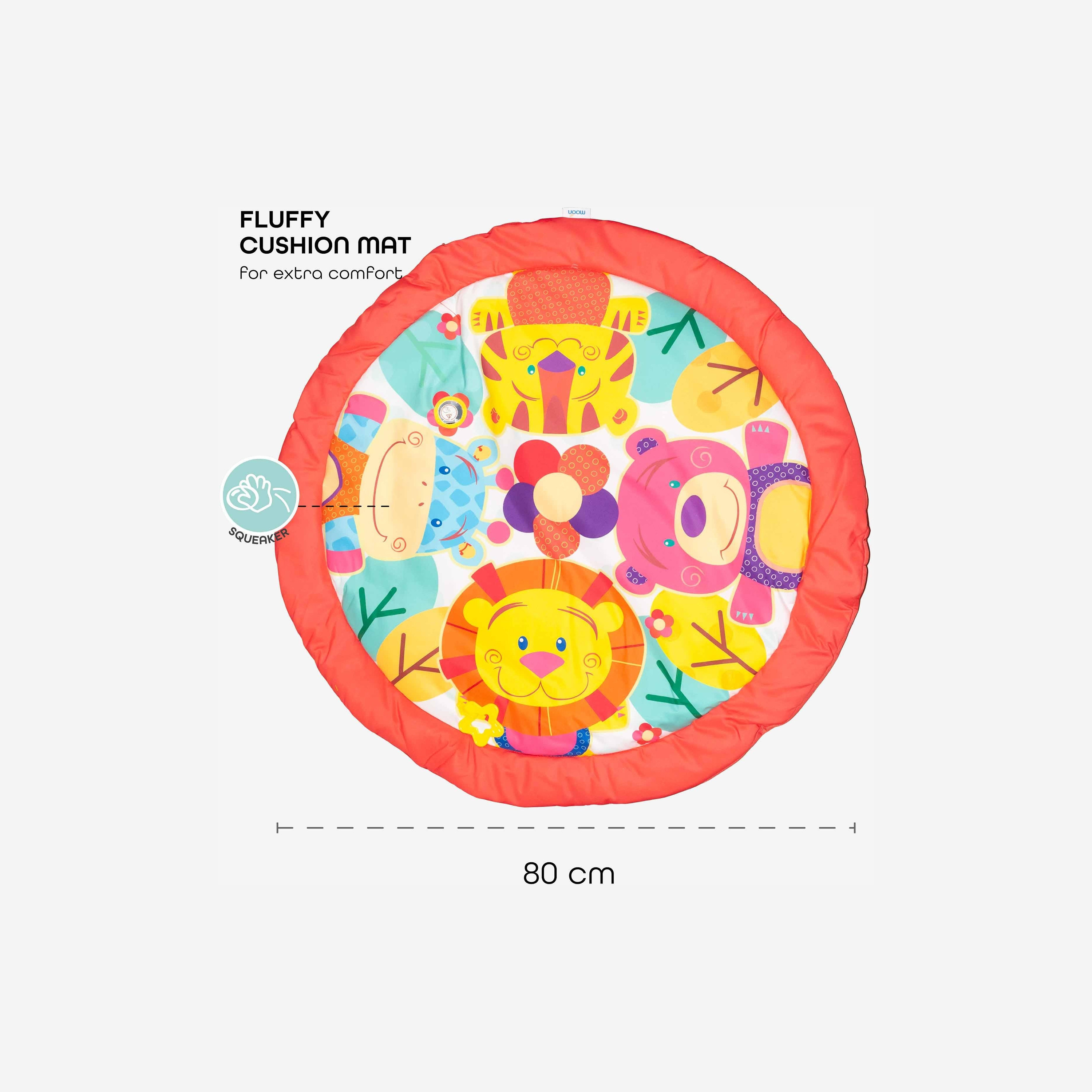 iFam Shell Convertible Playmat - 35x64x32 cm-baby-infantactivity-playpensandplaymats-image-3