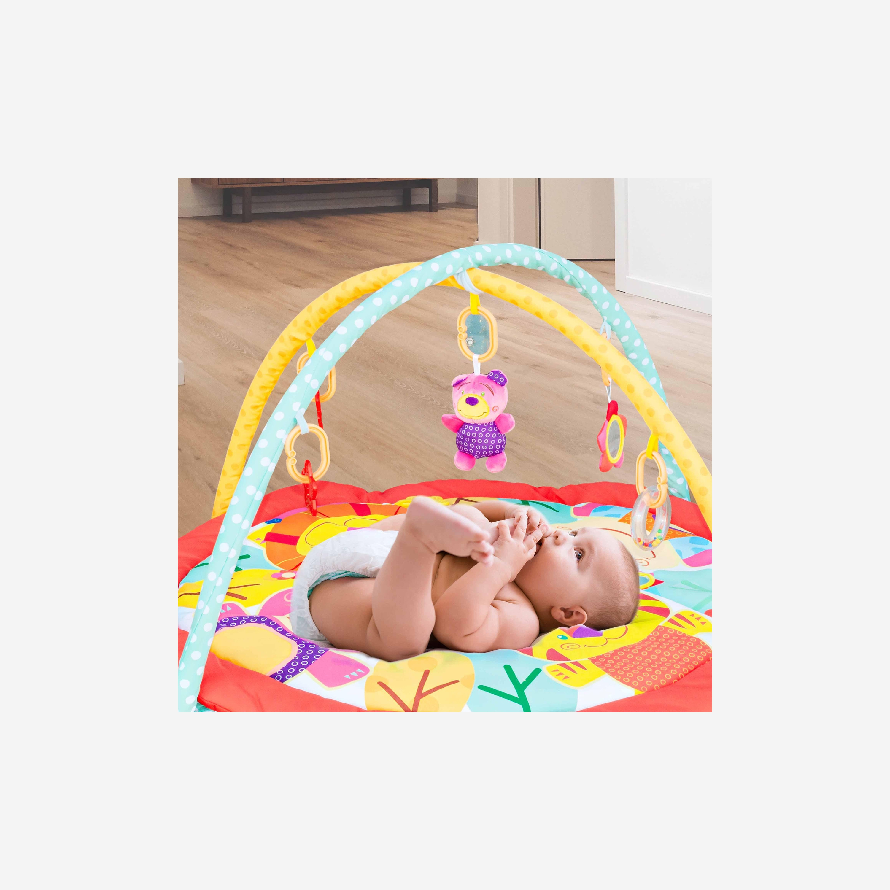 iFam Shell Convertible Playmat - 35x64x32 cm-baby-infantactivity-playpensandplaymats-image-4