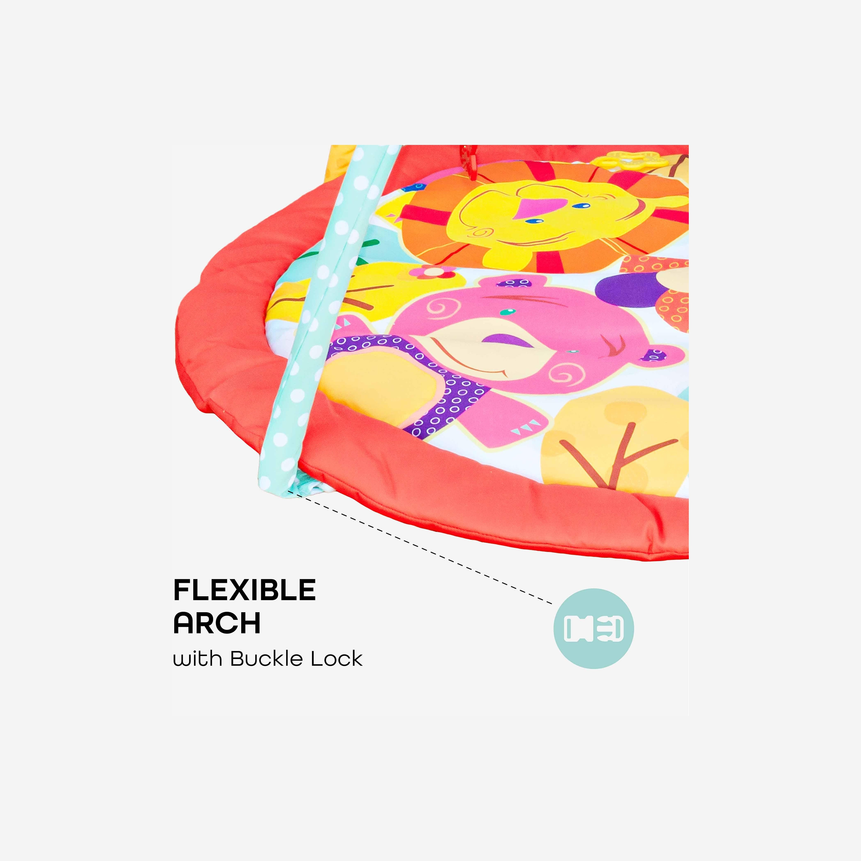 iFam Shell Convertible Playmat - 35x64x32 cm-baby-infantactivity-playpensandplaymats-image-5