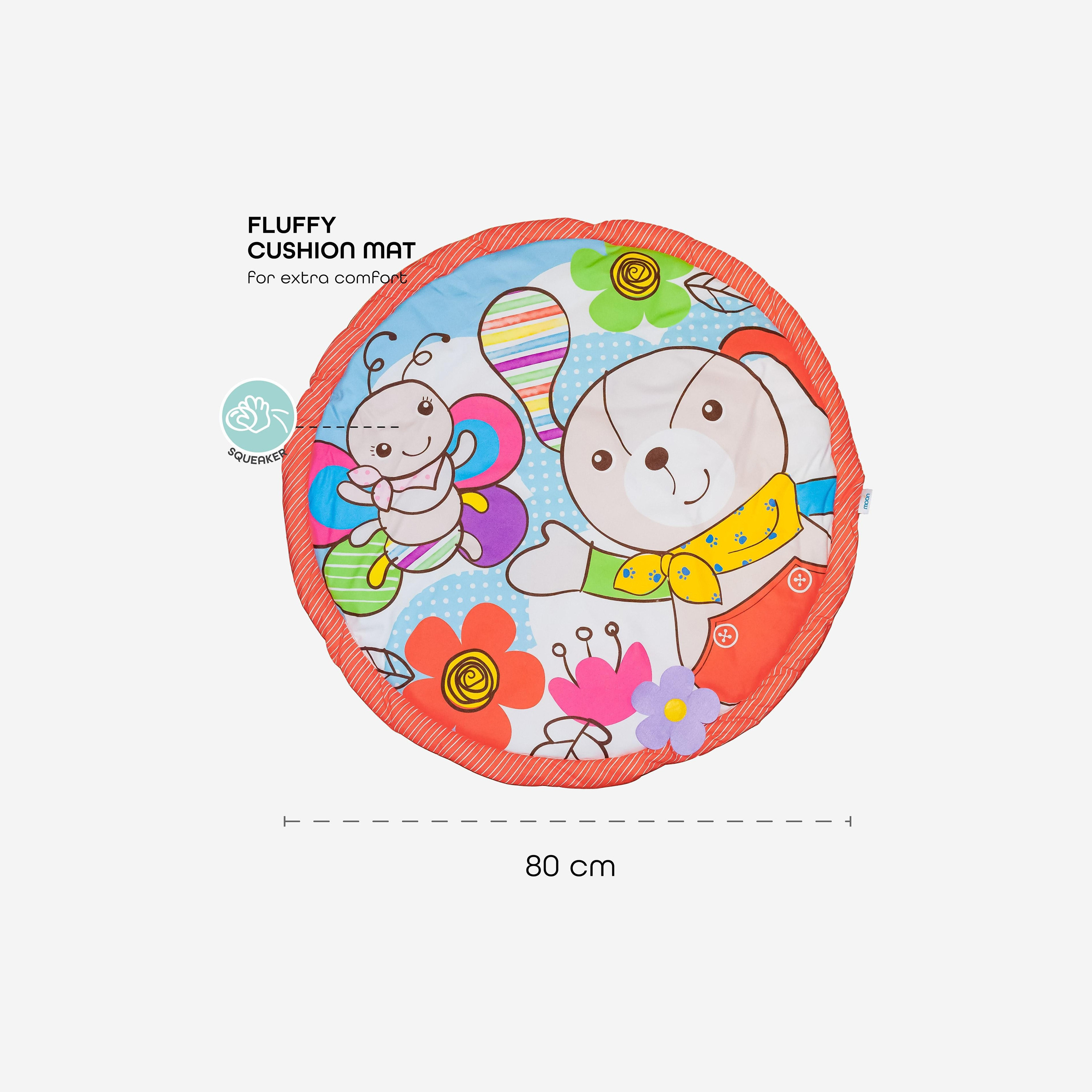 iFam Shell Convertible Playmat - 64x35x32 cm-baby-infantactivity-playpensandplaymats-image-3
