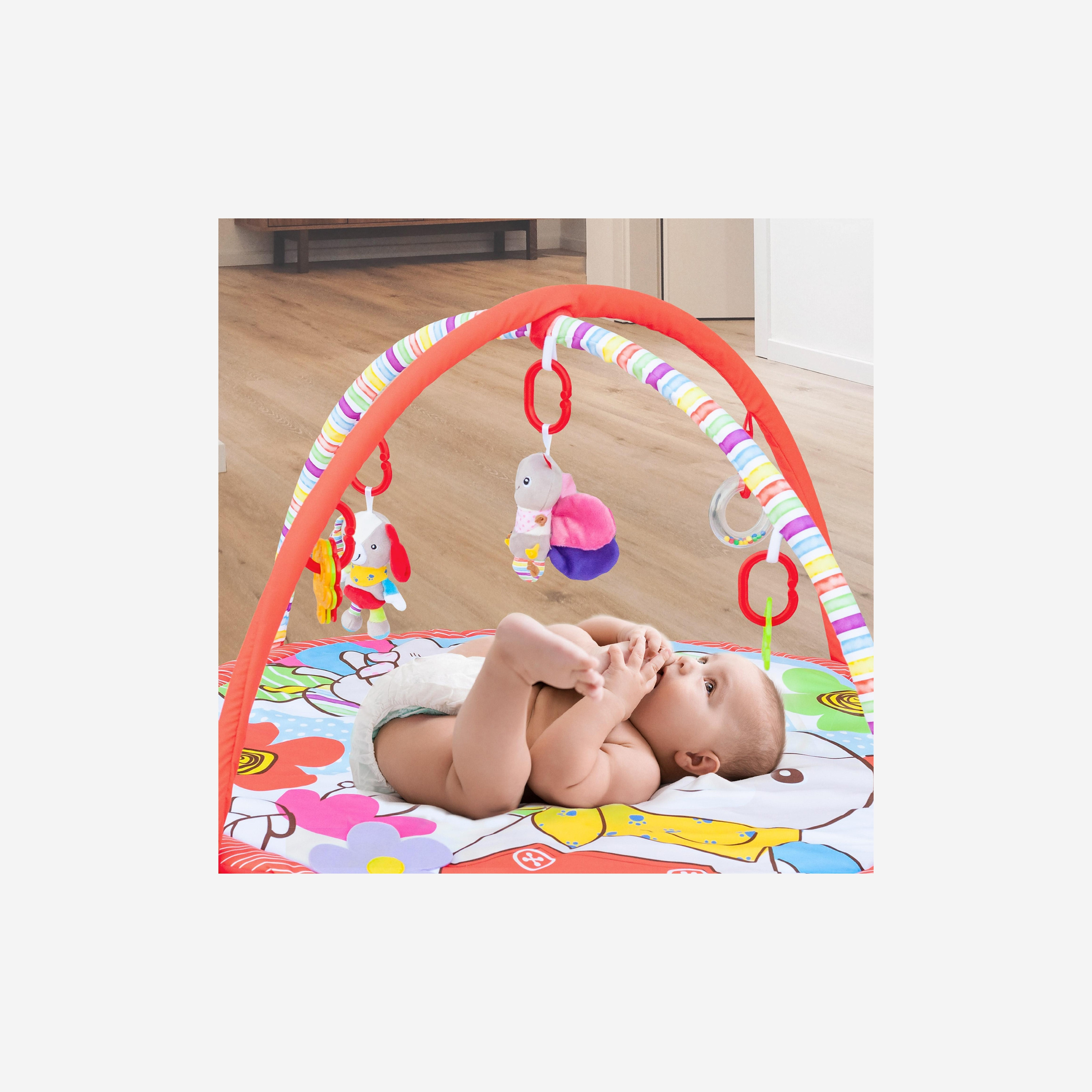 iFam Shell Convertible Playmat - 64x35x32 cm-baby-infantactivity-playpensandplaymats-image-4