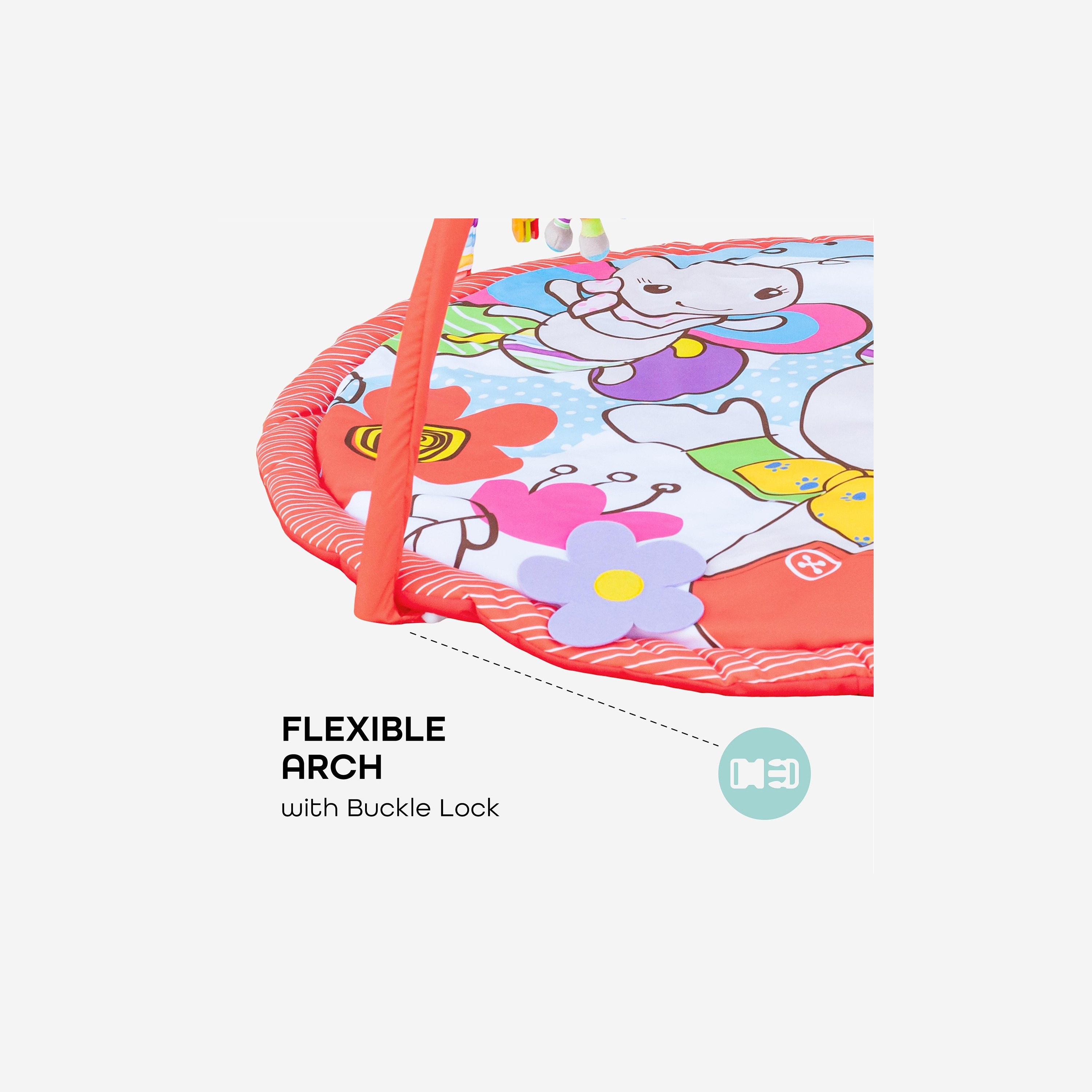 iFam Shell Convertible Playmat - 64x35x32 cm-baby-infantactivity-playpensandplaymats-image-5