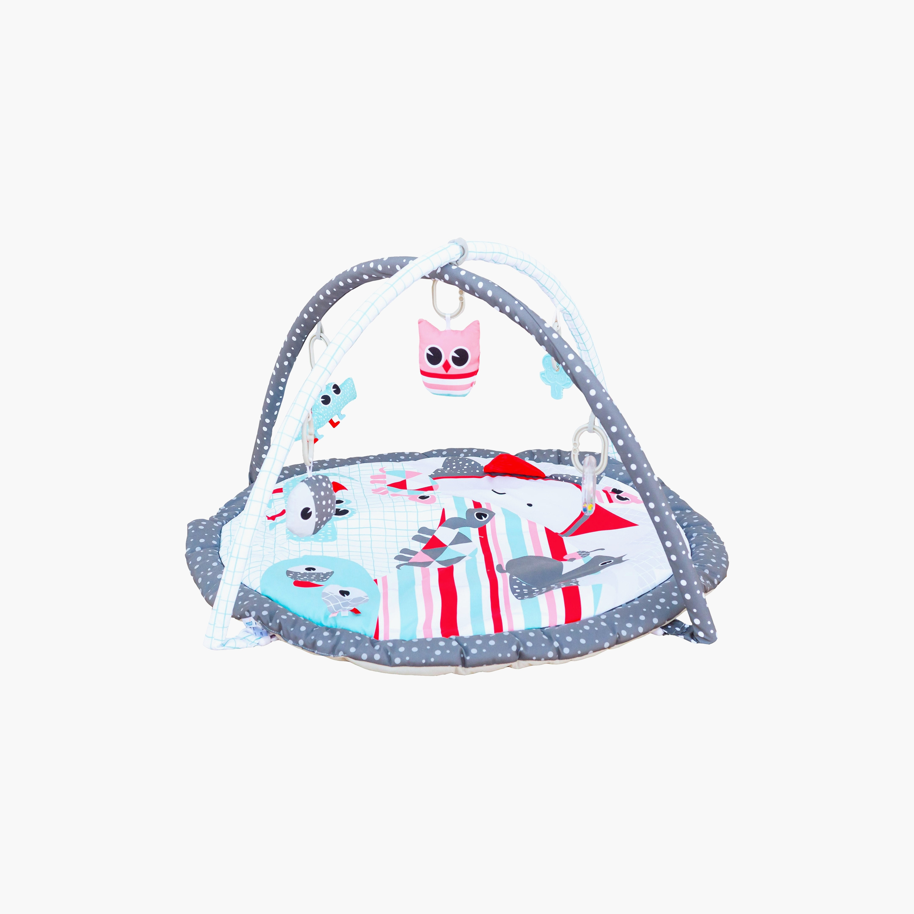 iFam Shell Convertible Playmat - 64x35x32 cm-baby-infantactivity-playpensandplaymats-image-1