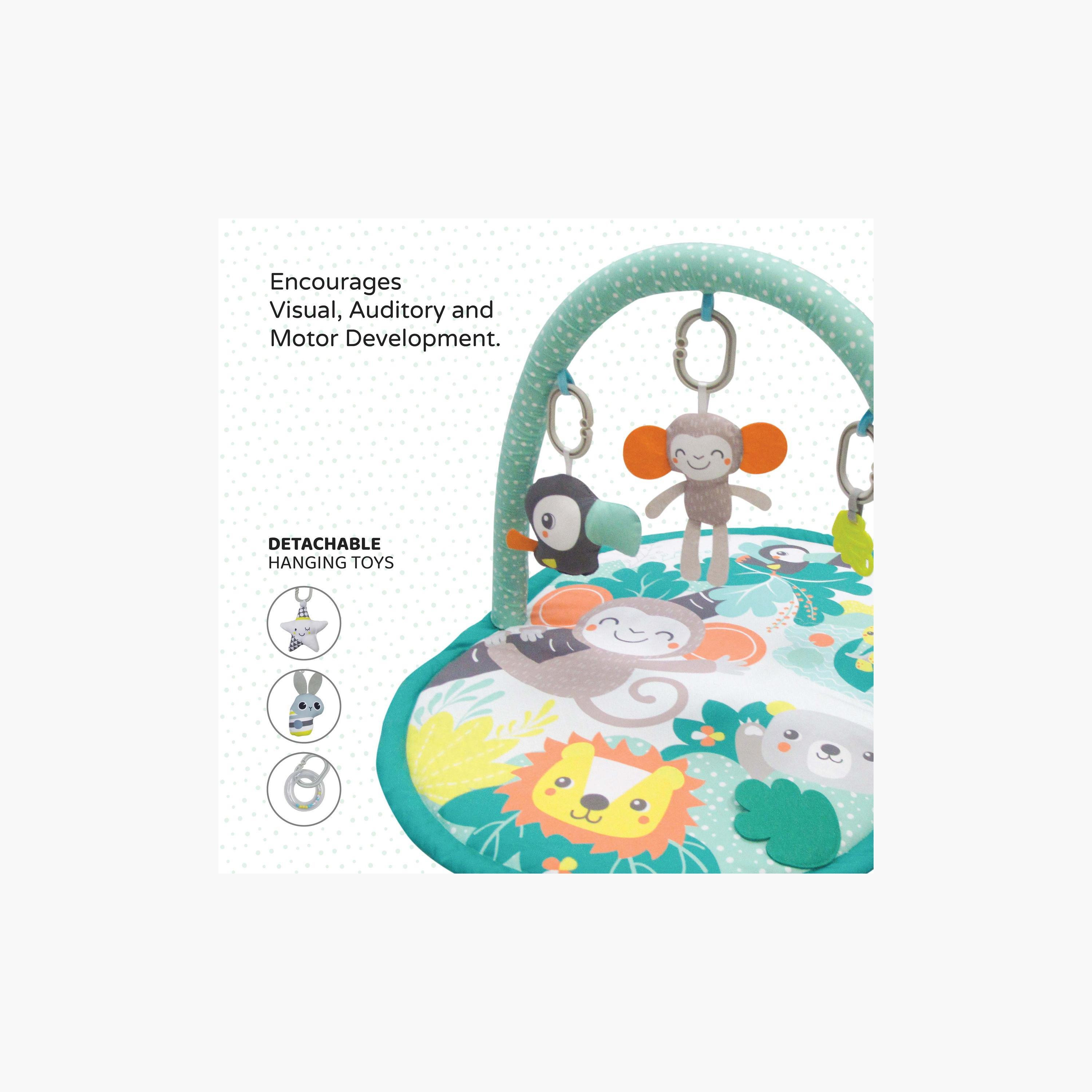 iFam Shell Convertible Playmat - 50x50x10 cm-baby-infantactivity-playpensandplaymats-image-4