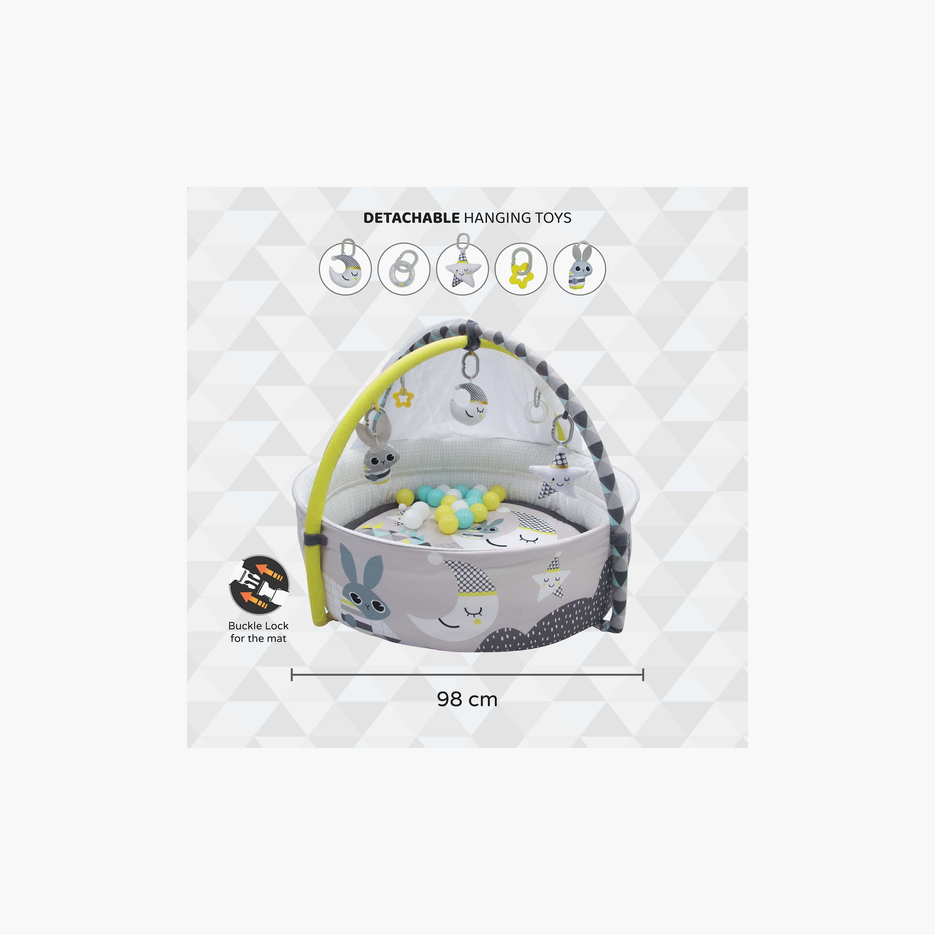 بساط لعب قابل للتحويل من أي فام شيل - ‎45x38x16.5 سم-baby-infantactivity-playpensandplaymats-image-4