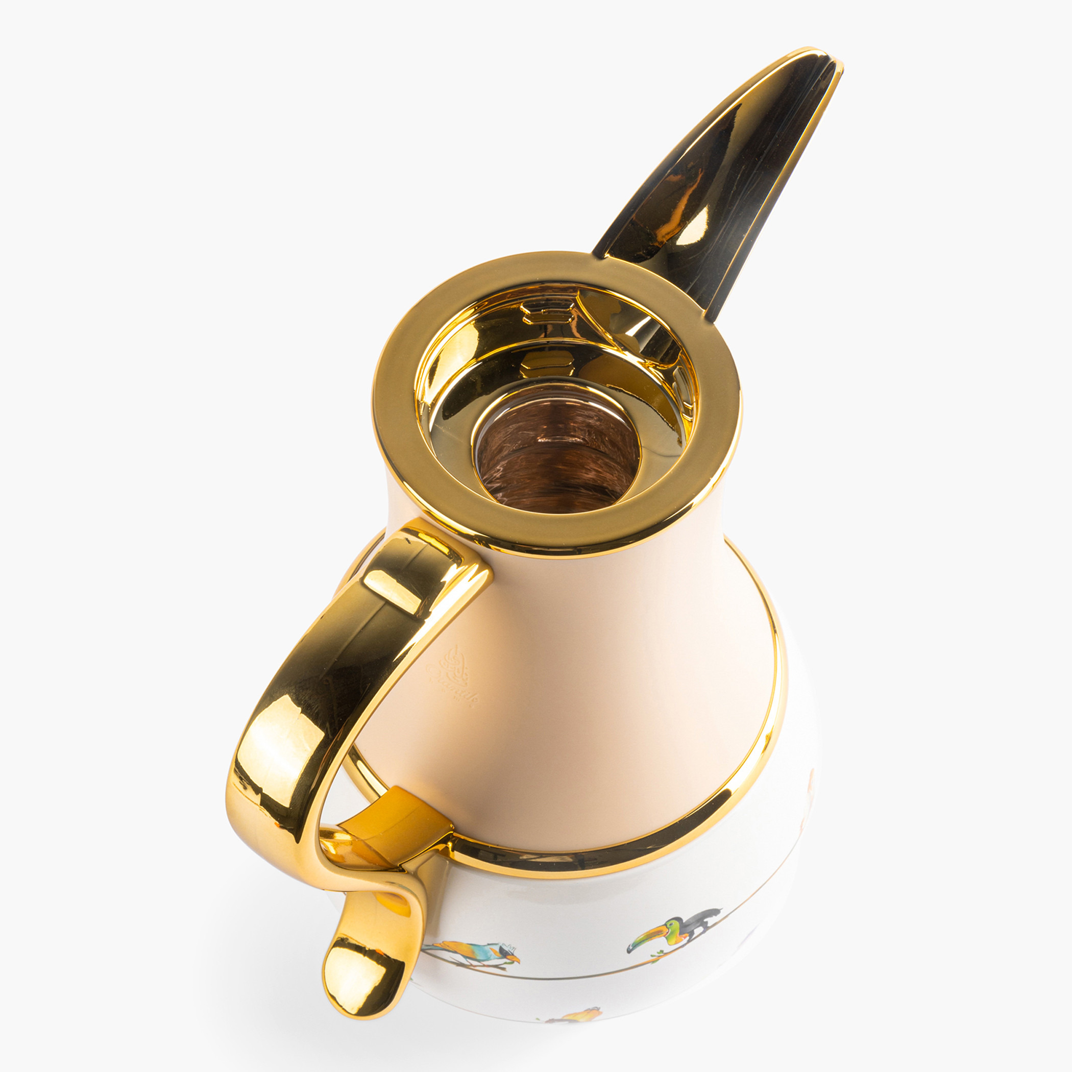 Otantik Asrab Bird Print Vacuum Flask - 1 L-household-dining-teaandcoffee-vacuumflaskscoffeeandteapots-image-2