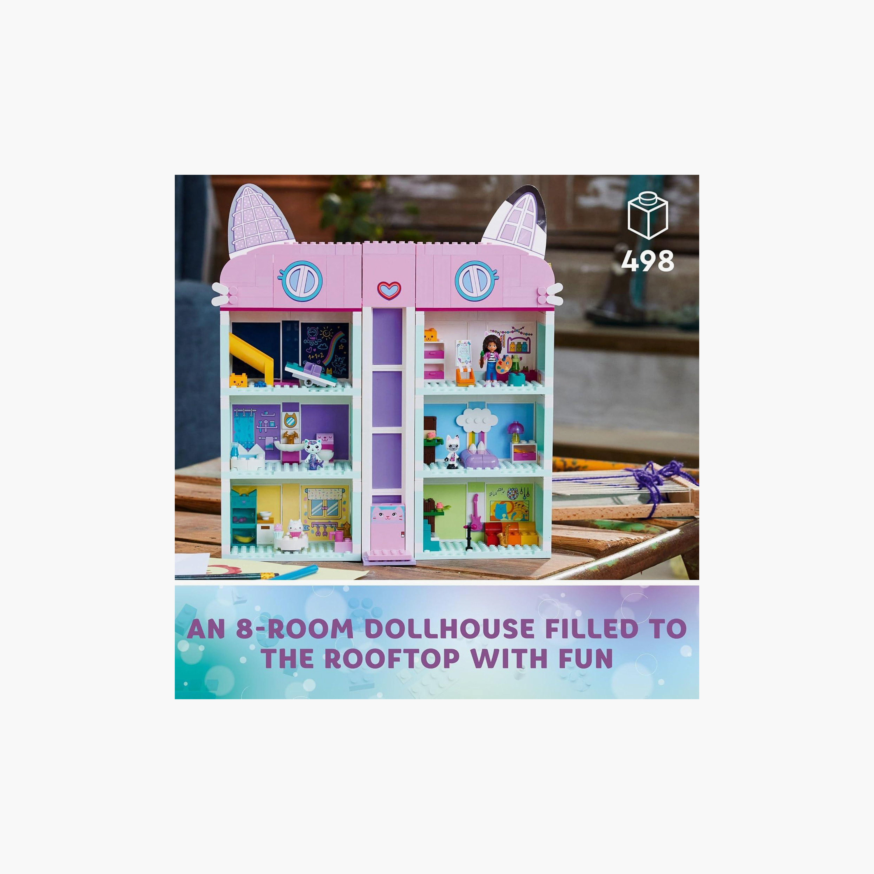 LEGO® Gabby’s Dollhouse 10788 Building Toy Set (498 Pieces)-toys-buildingblocks-blocks-image-2