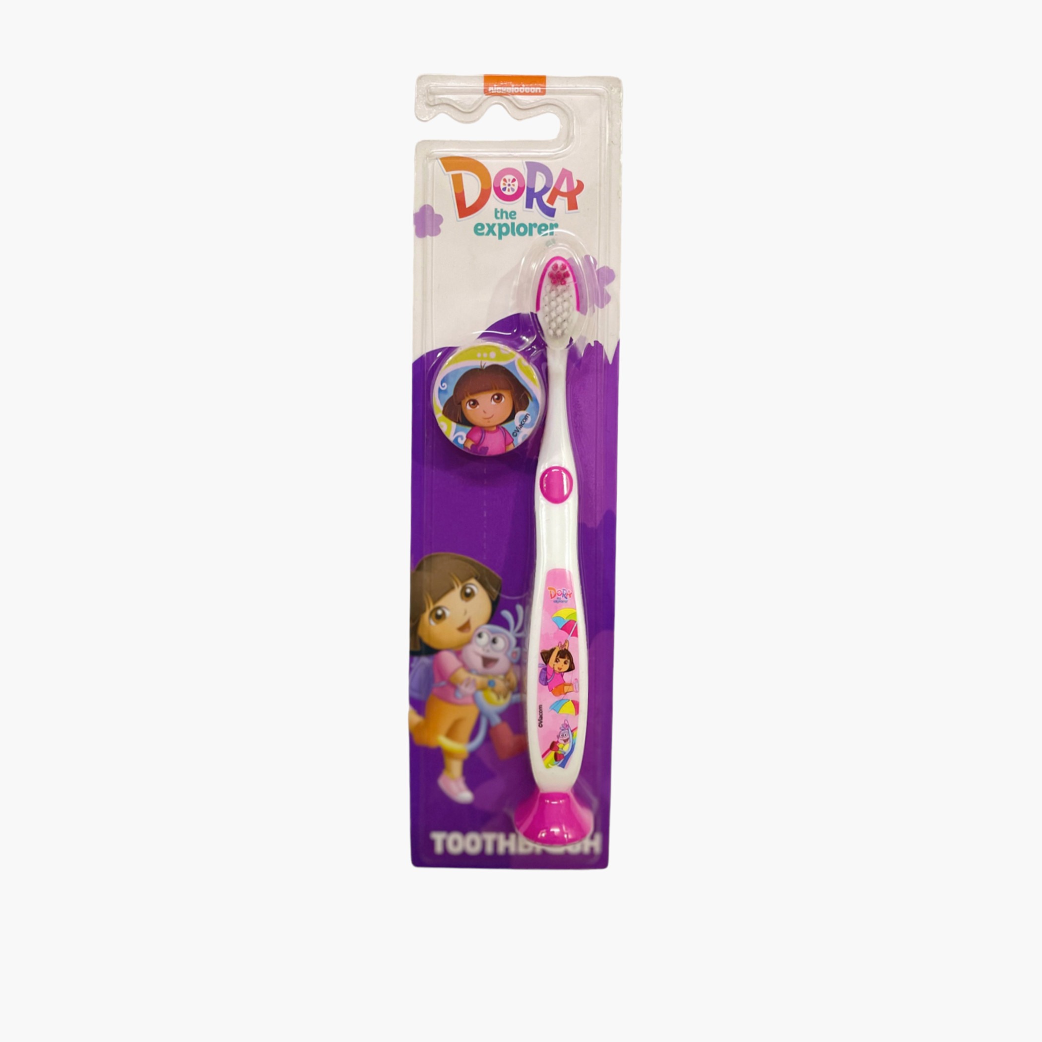 Dora Toothbrush with Base-baby-bathandcare-oralcare-image-1
