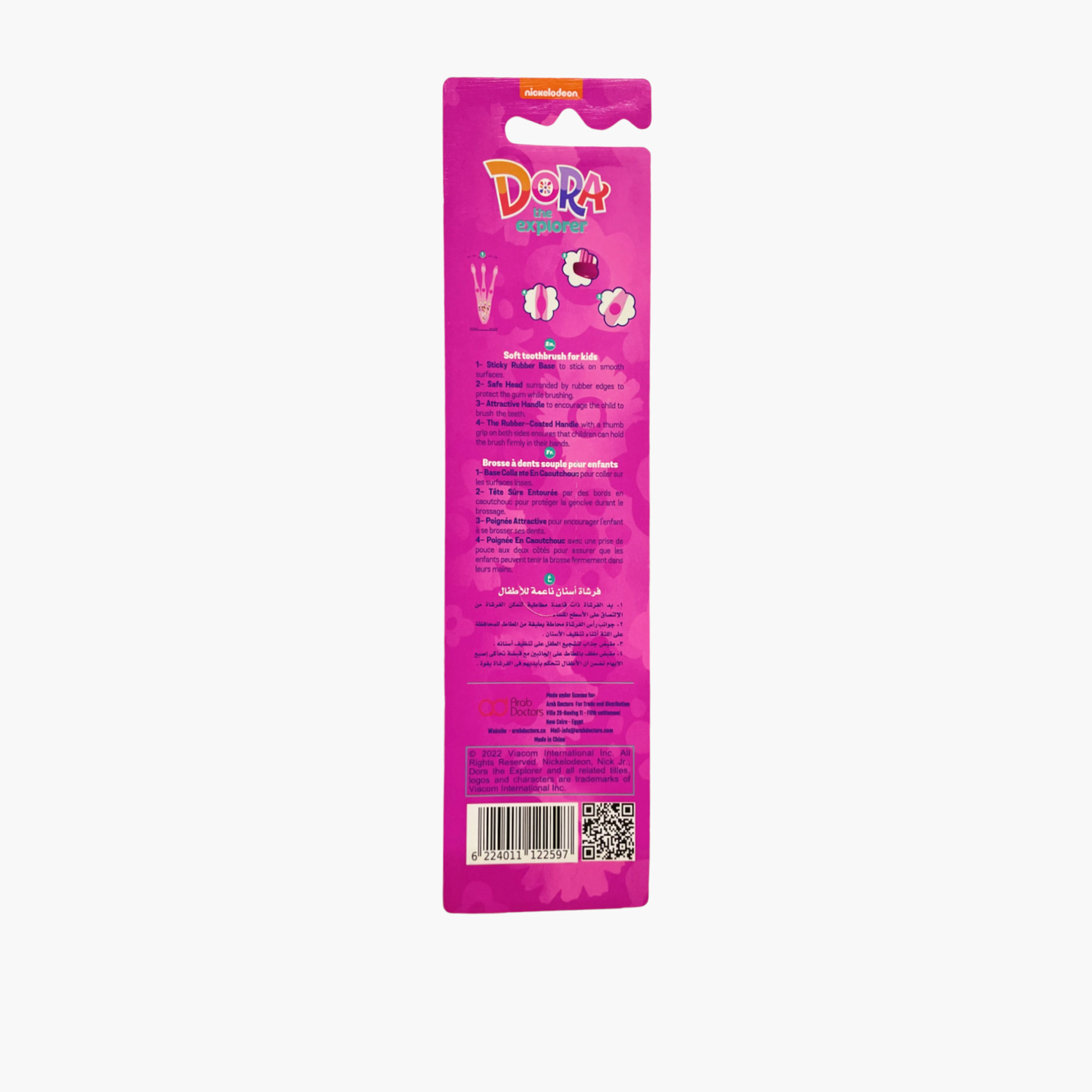 Dora Toothbrush with Base-baby-bathandcare-oralcare-image-2