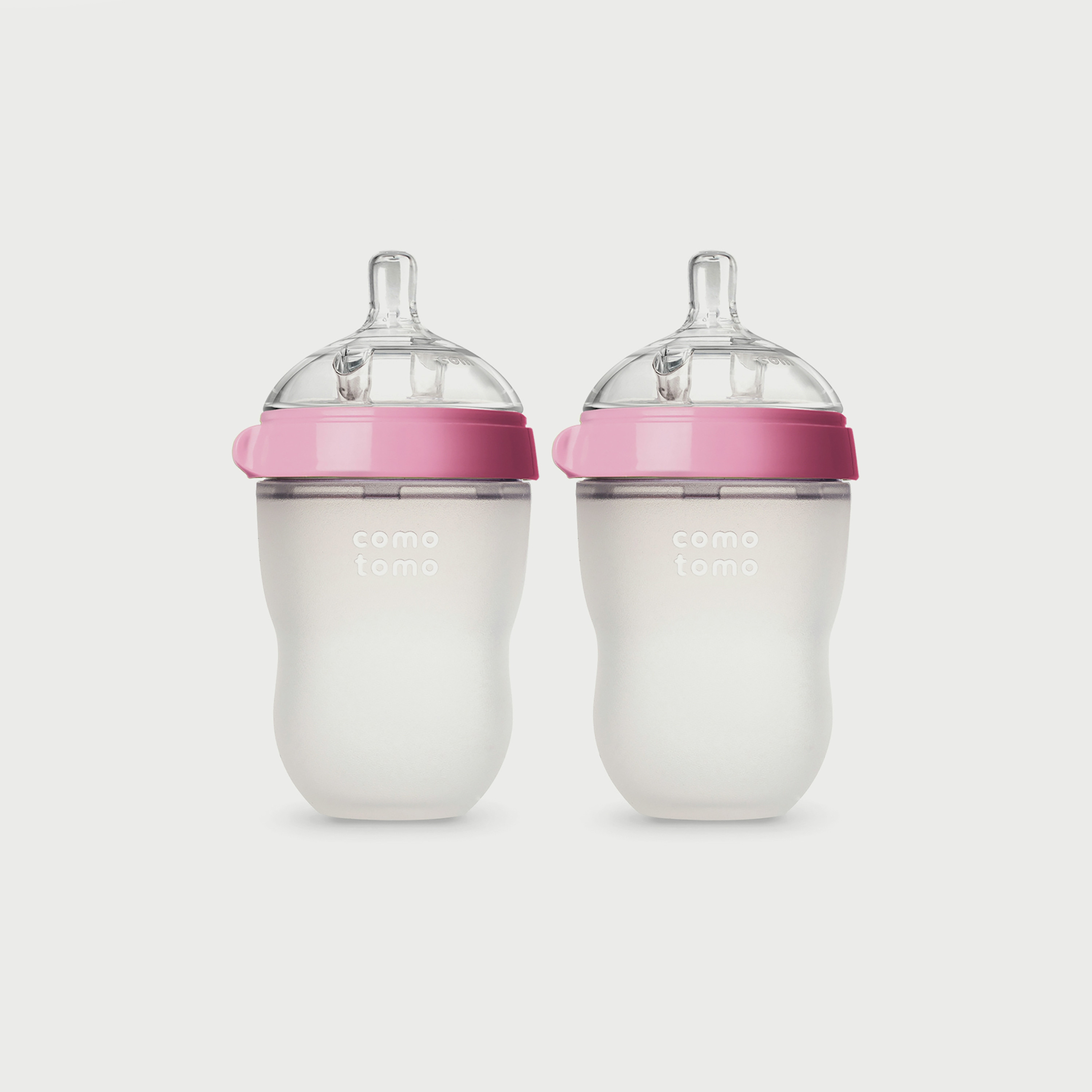 زجاجة رضاعة ناتشيورال فيل قطعتين من كوموتومو - 250 مل-baby-feeding-feedingbottles-bottlesandteats-image-1