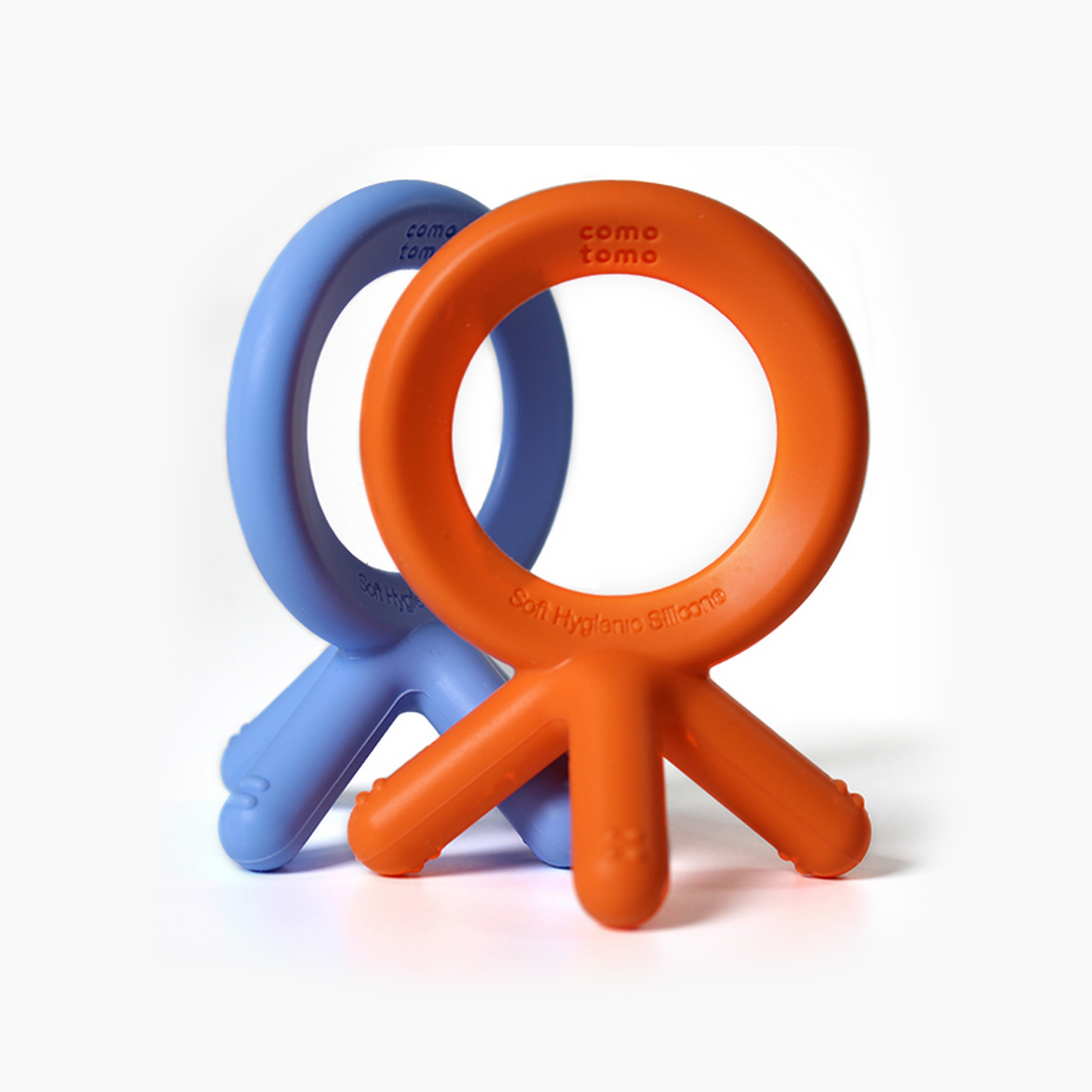 Comotomo Silicone Baby Teether Size 3+ Months-baby-feeding-teethers-image-5