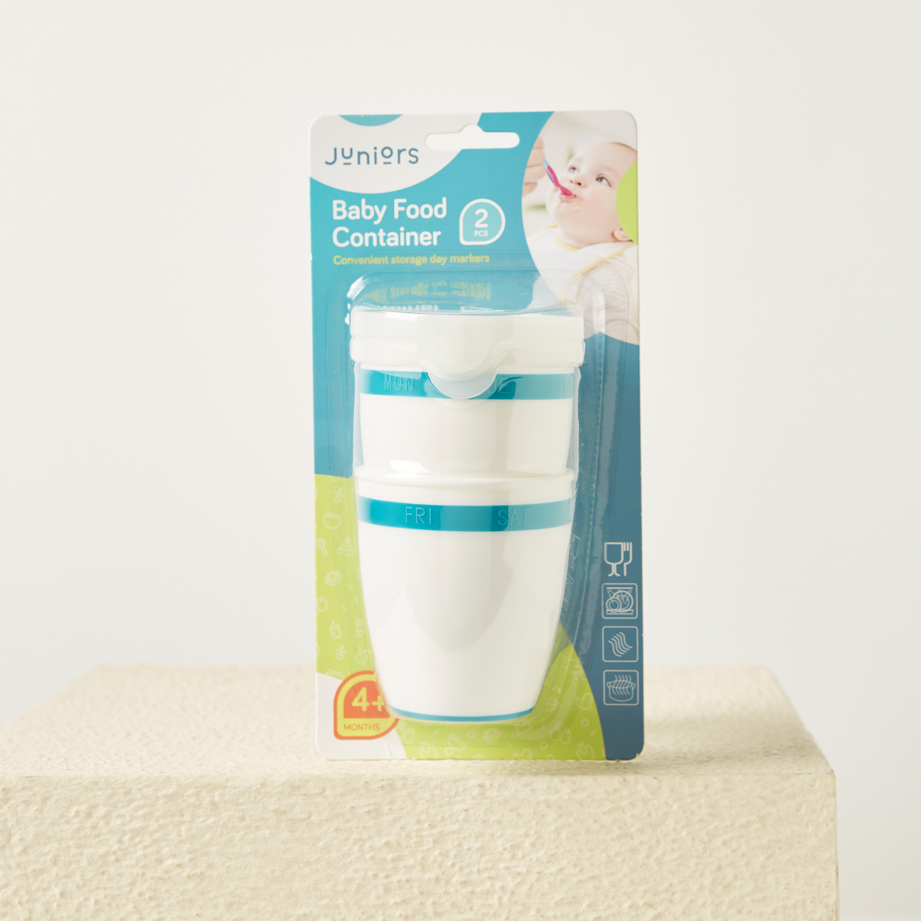 Juniors Baby Food Container - Set of 2-baby-feeding-mealtimeessentials-image-1
