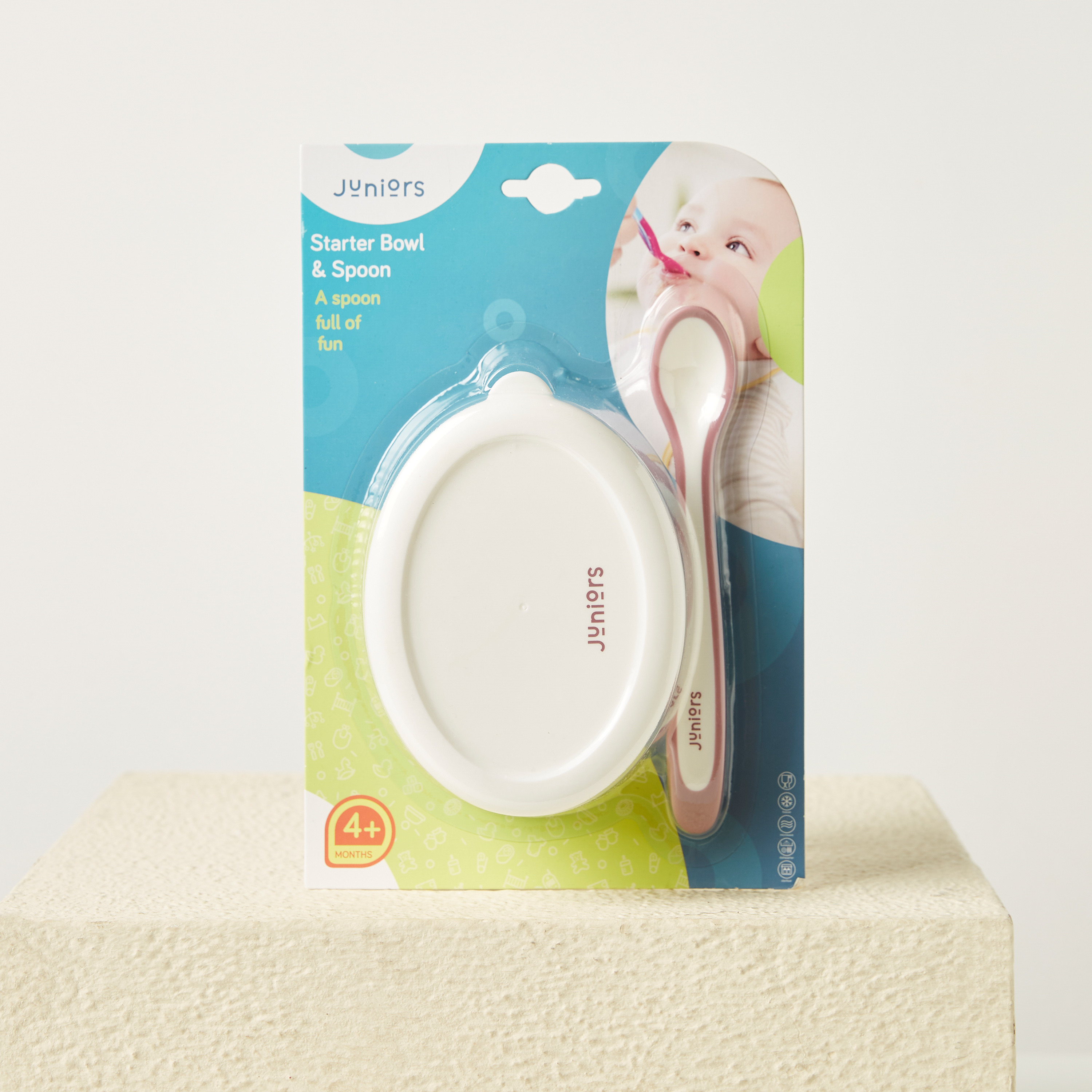 طقم وعاء وملعقة من جونيورز-baby-feeding-mealtimeessentials-image-1