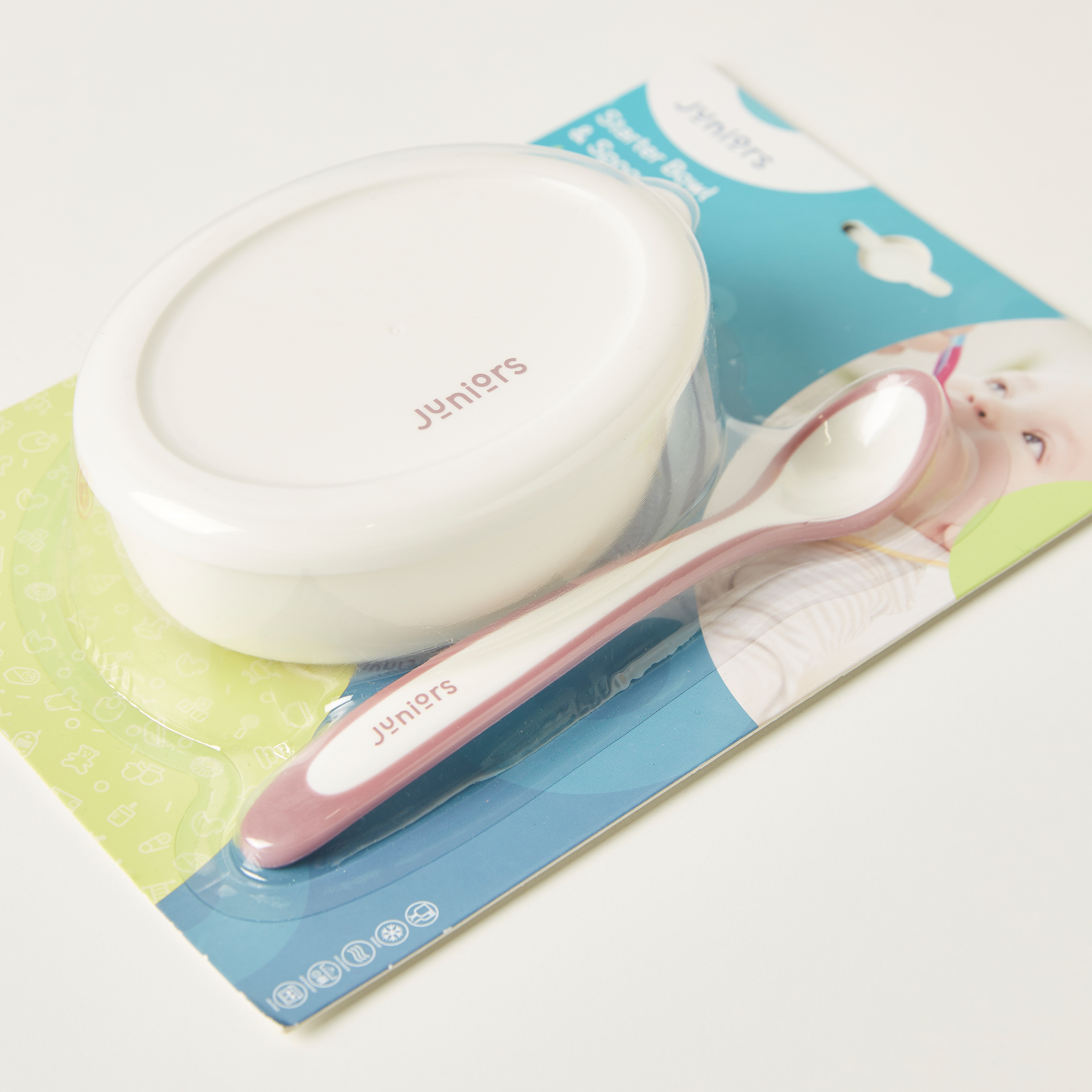 طقم وعاء وملعقة من جونيورز-baby-feeding-mealtimeessentials-image-4