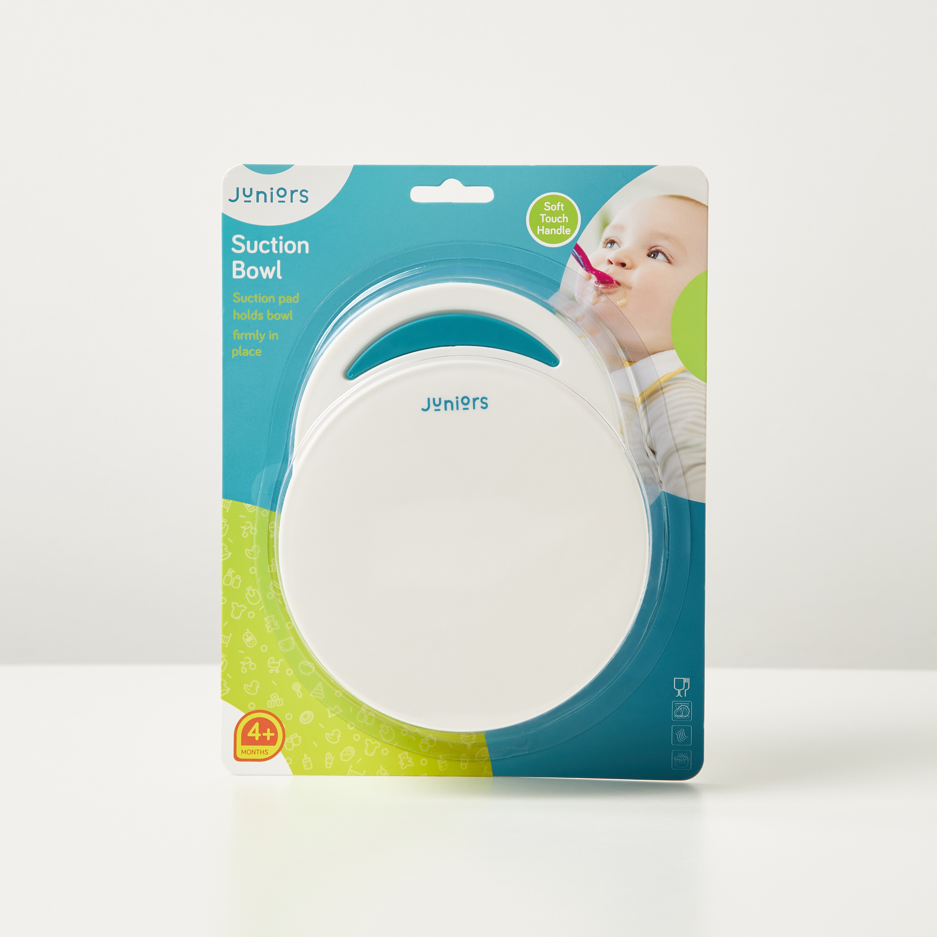 Juniors Solid Suction Bowl with Lid-baby-feeding-mealtimeessentials-image-1