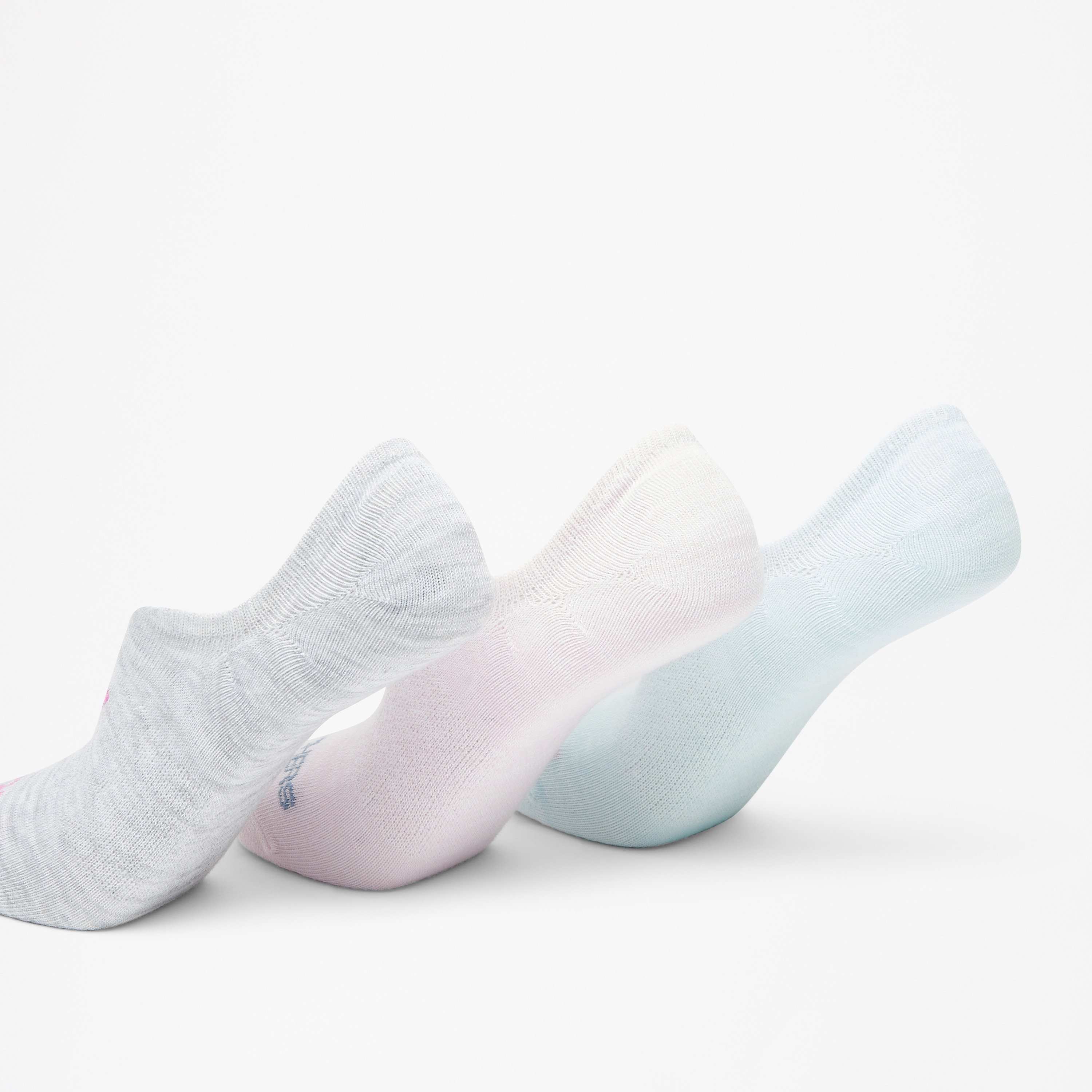 جوارب بارزة الملمس غير مرئية من سكيتشرز - طقم من 3 أزواج-women-socksandstockings-image-3