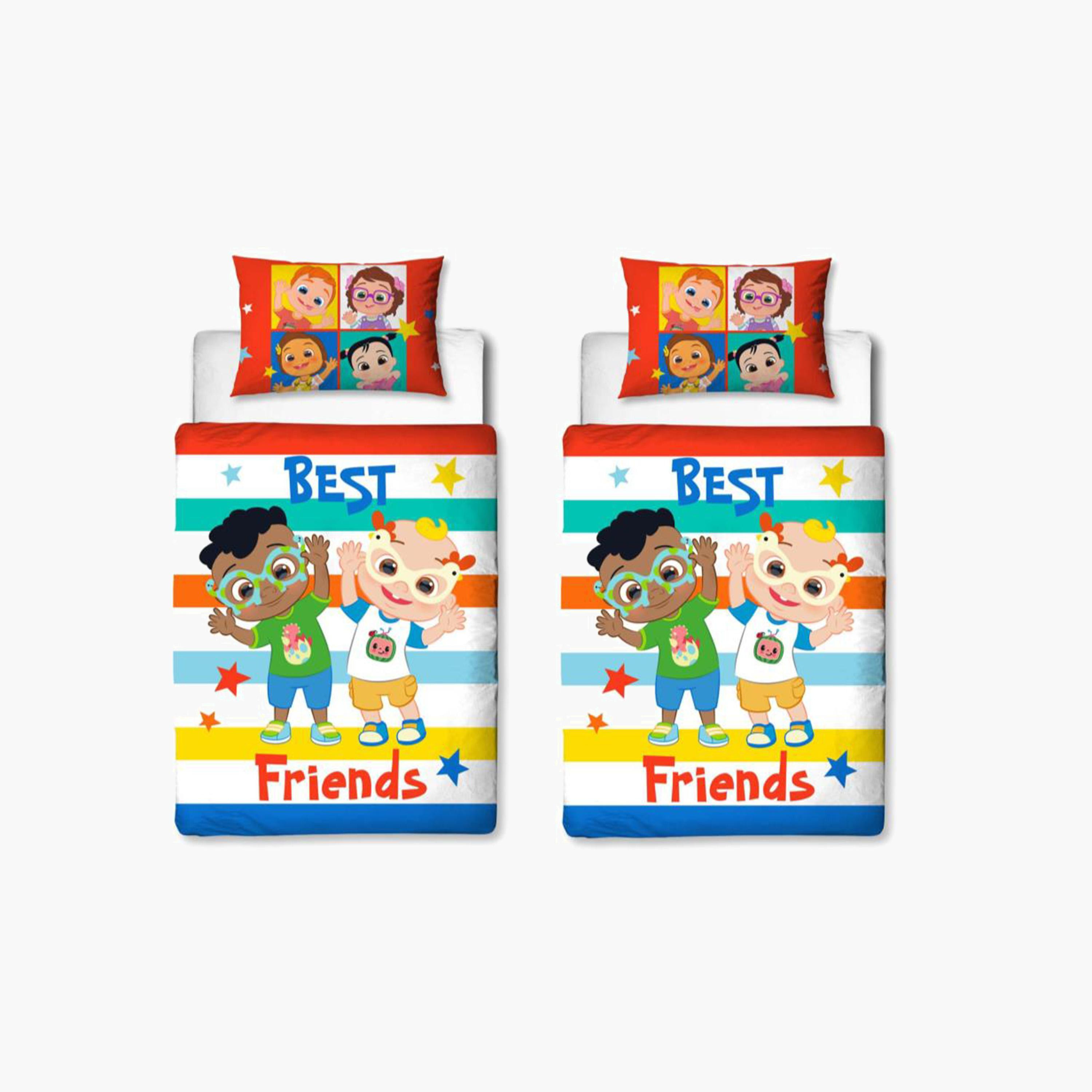 Kinder Valley 3-Piece Cocomelon Printed Bedding Set-baby-nursery-toddlerbedding-image-1