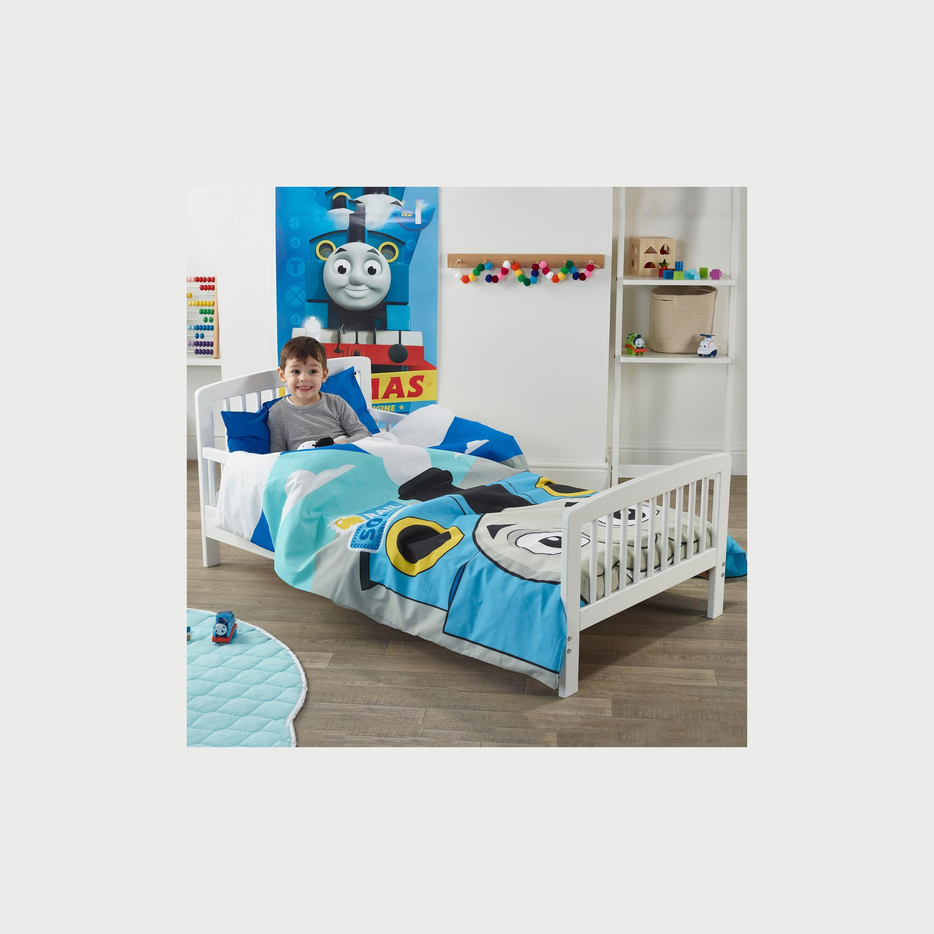 مجموعة شراشف مهد بطبعة توماس بيكابو 3 قطع من فالي كيدز-baby-nursery-toddlerbedding-image-2