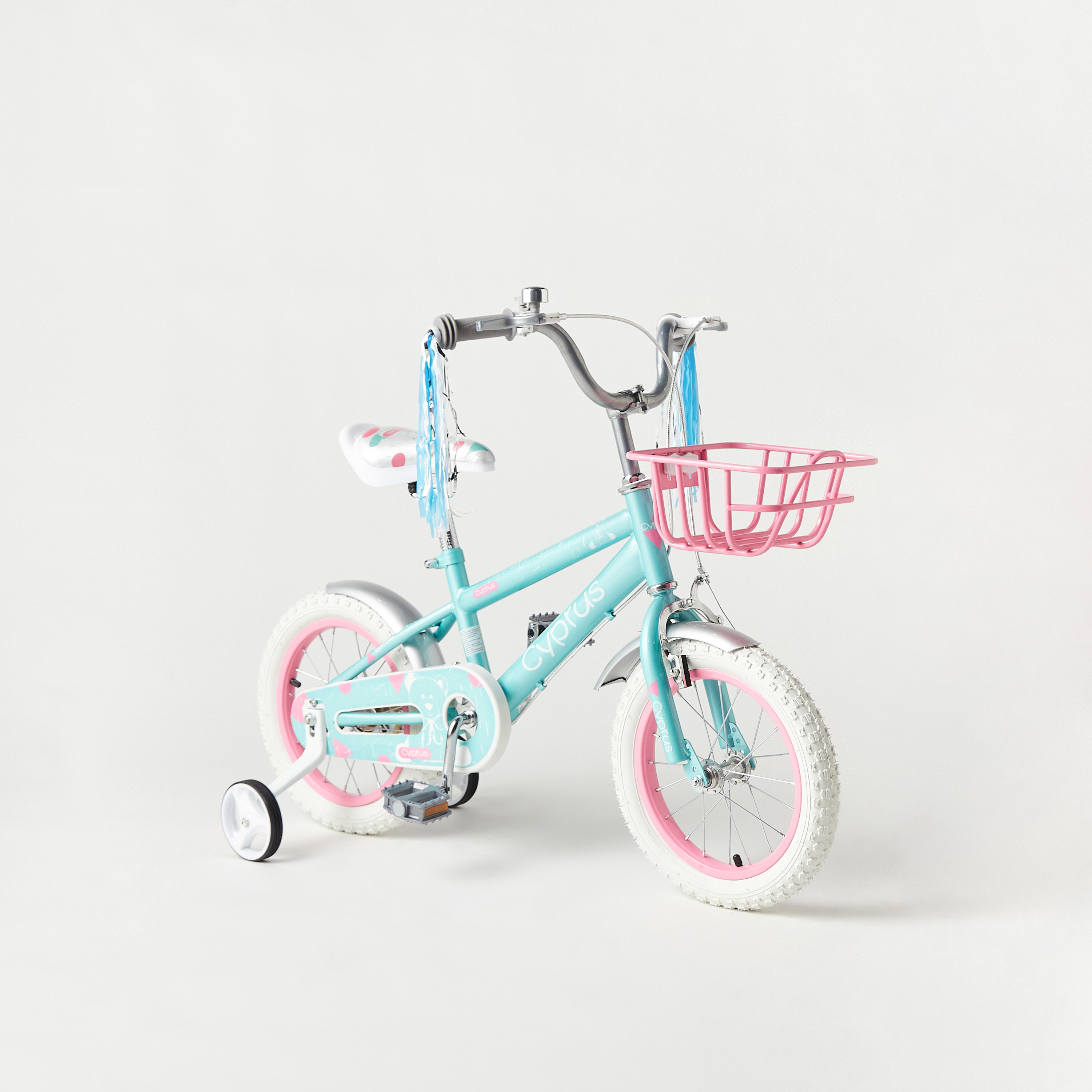 Juniors Bicycle with Tassles and Basket-toys-outdoor-bikesandrideons-bikes-image-1