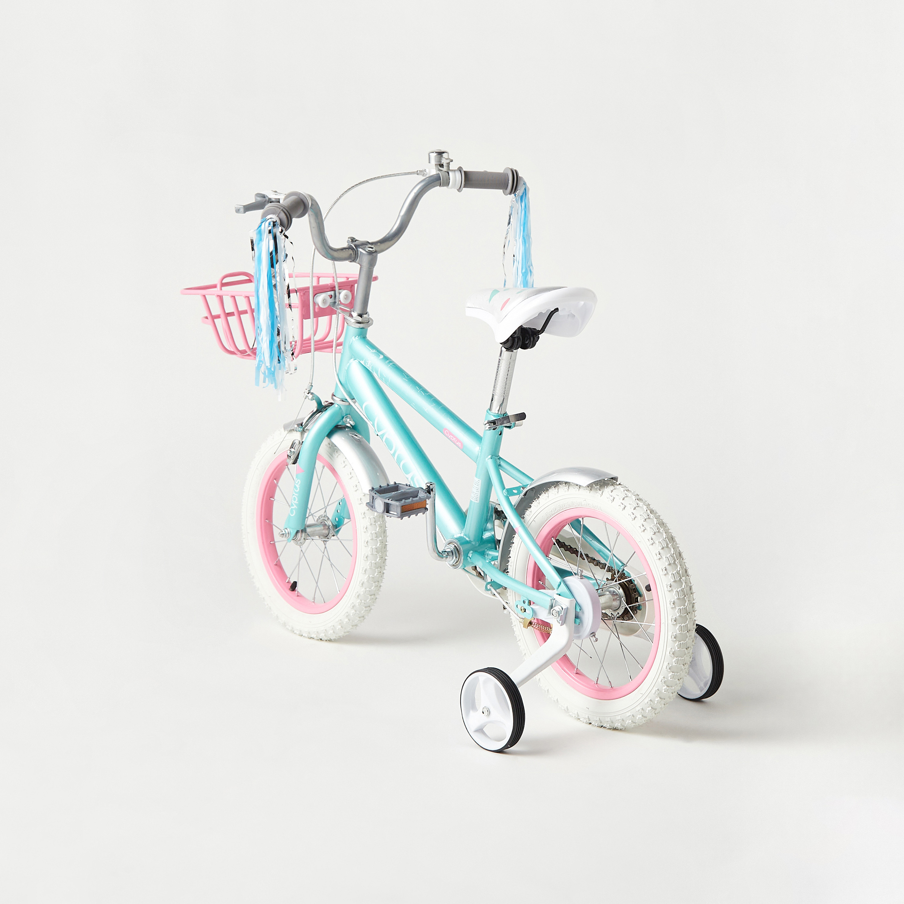 Juniors Bicycle with Tassles and Basket-toys-outdoor-bikesandrideons-bikes-image-3