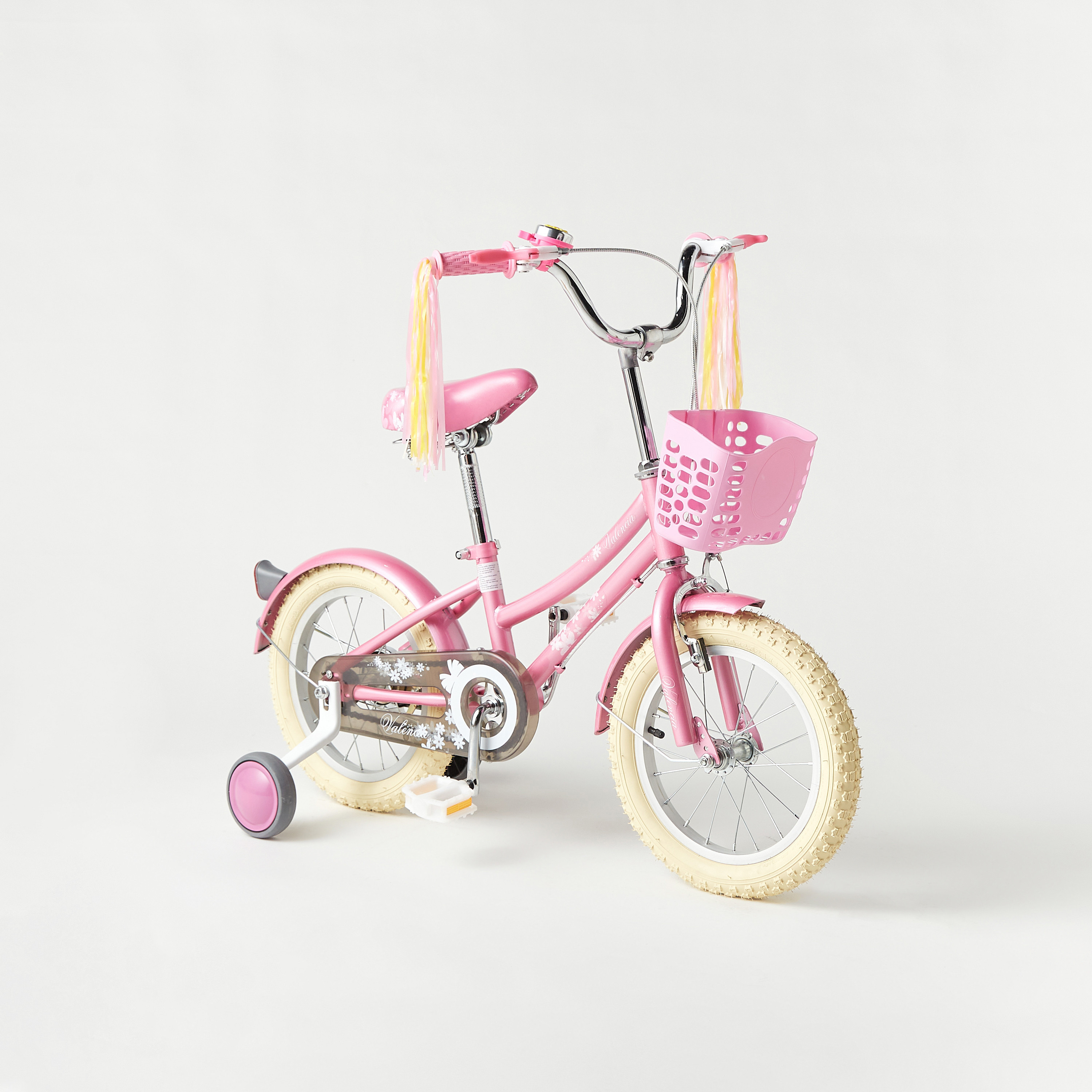 Buy Juniors Bicycle with Tassels and Basket 14 inches Online Babyshop KSA