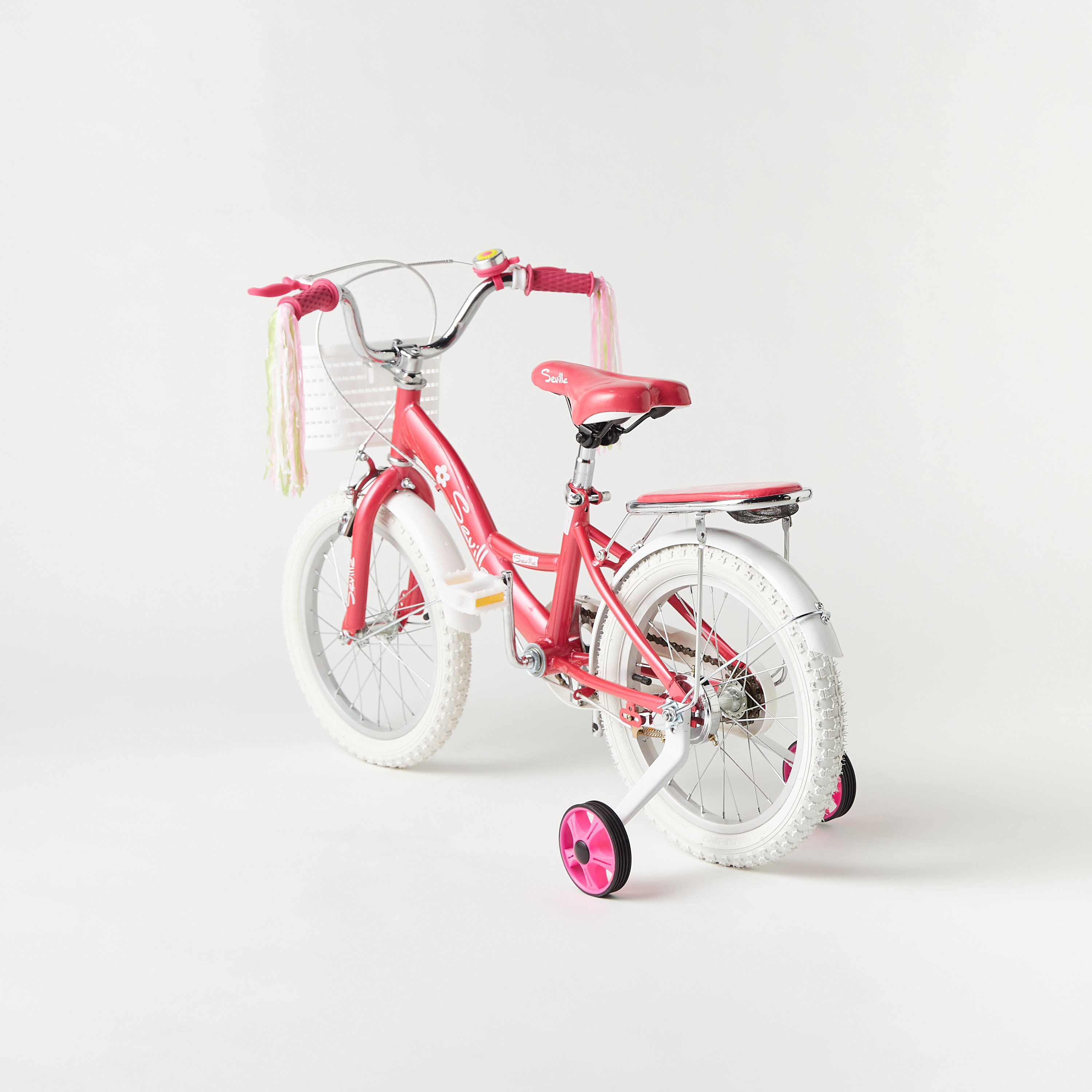 Juniors Bicycle with Tassles and Basket-toys-outdoor-bikesandrideons-bikes-image-3