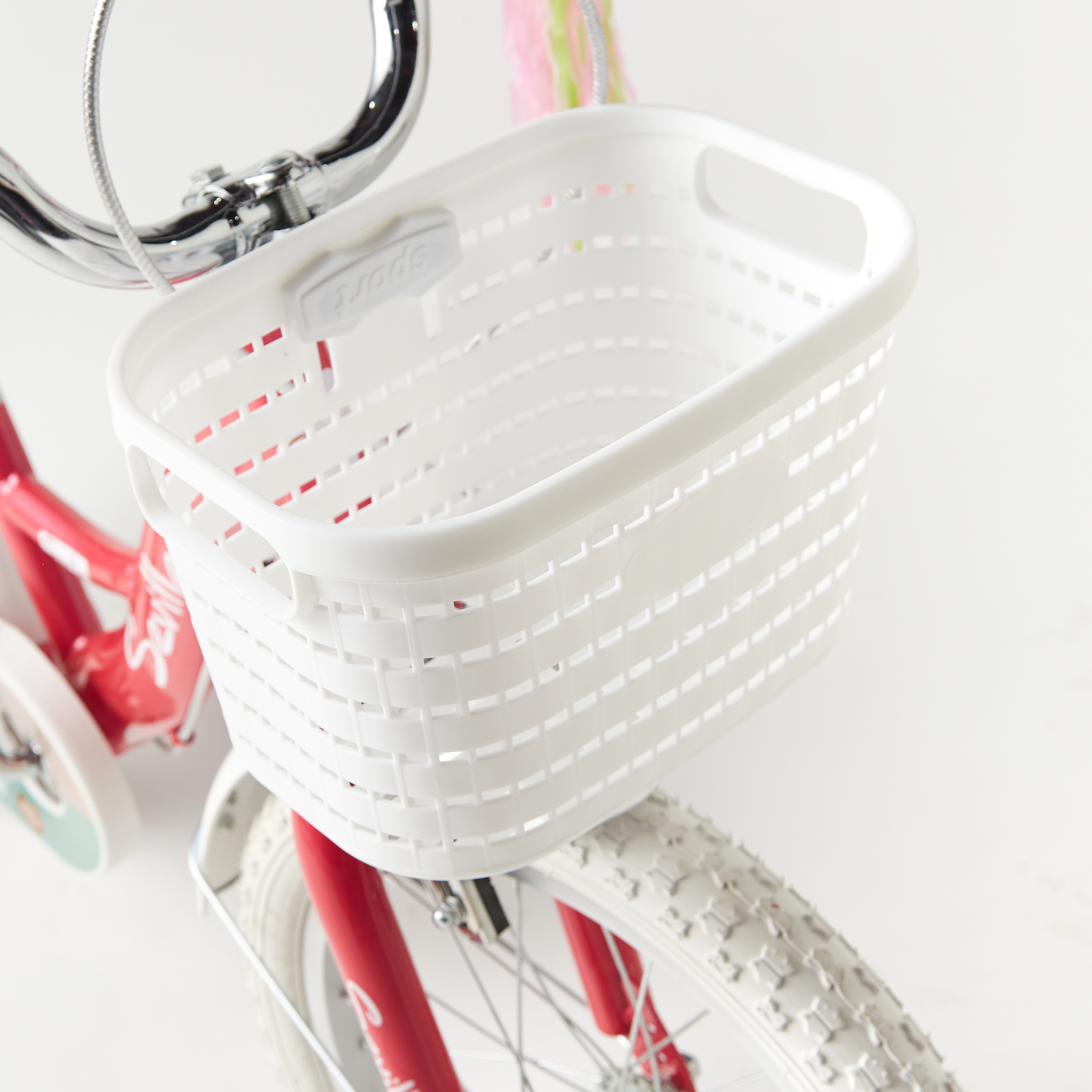 Juniors Bicycle with Tassles and Basket-toys-outdoor-bikesandrideons-bikes-image-4