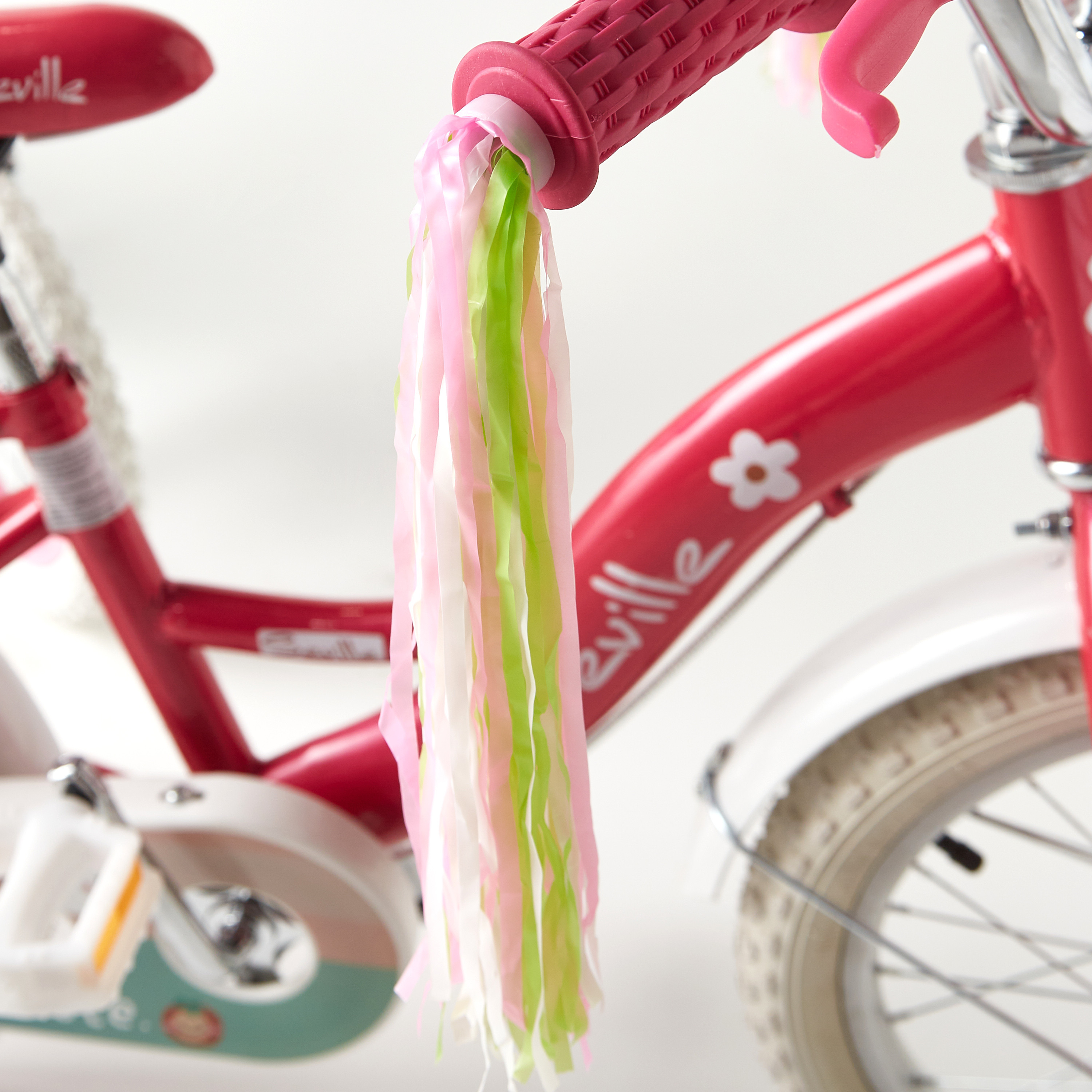 Juniors Bicycle with Tassles and Basket-toys-outdoor-bikesandrideons-bikes-image-6