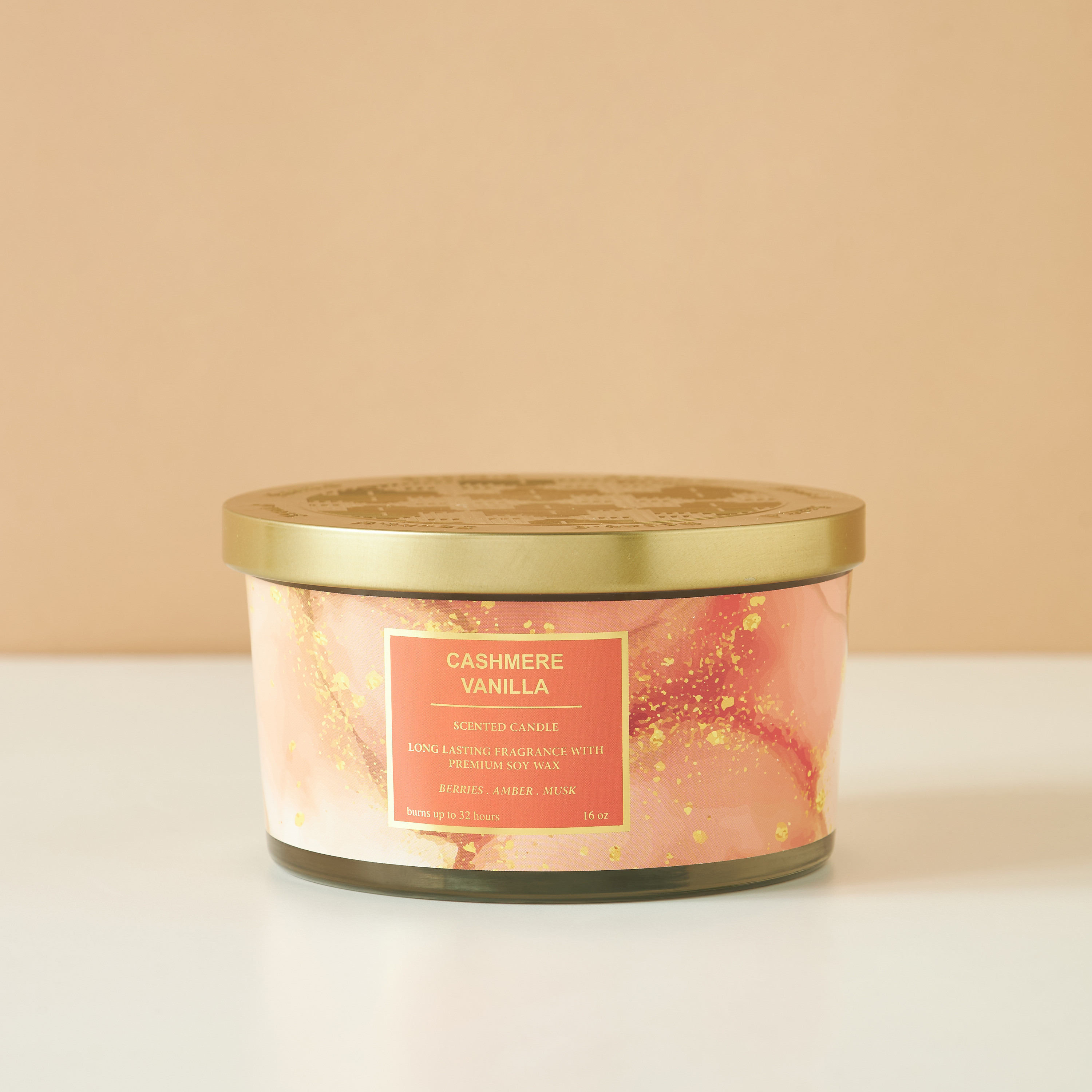 Scent.d Fresh Cotton 3-Wick Jar Candle - 450 gms-household-homefragrance-candles-image-2