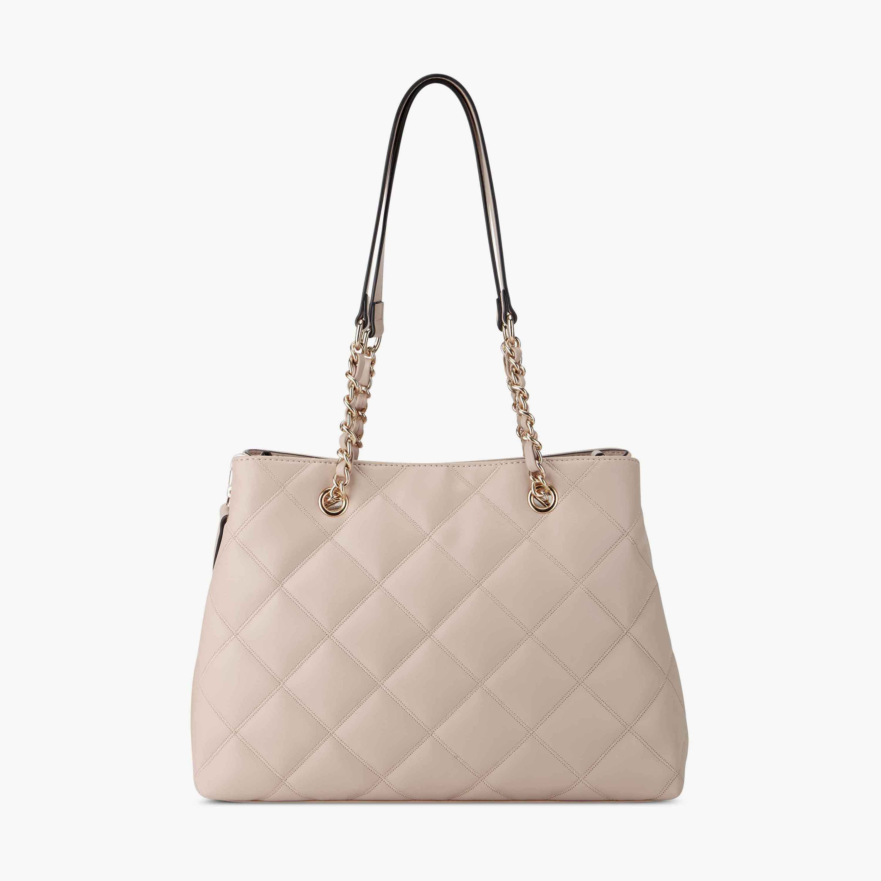 Nine west pink outlet tote bag