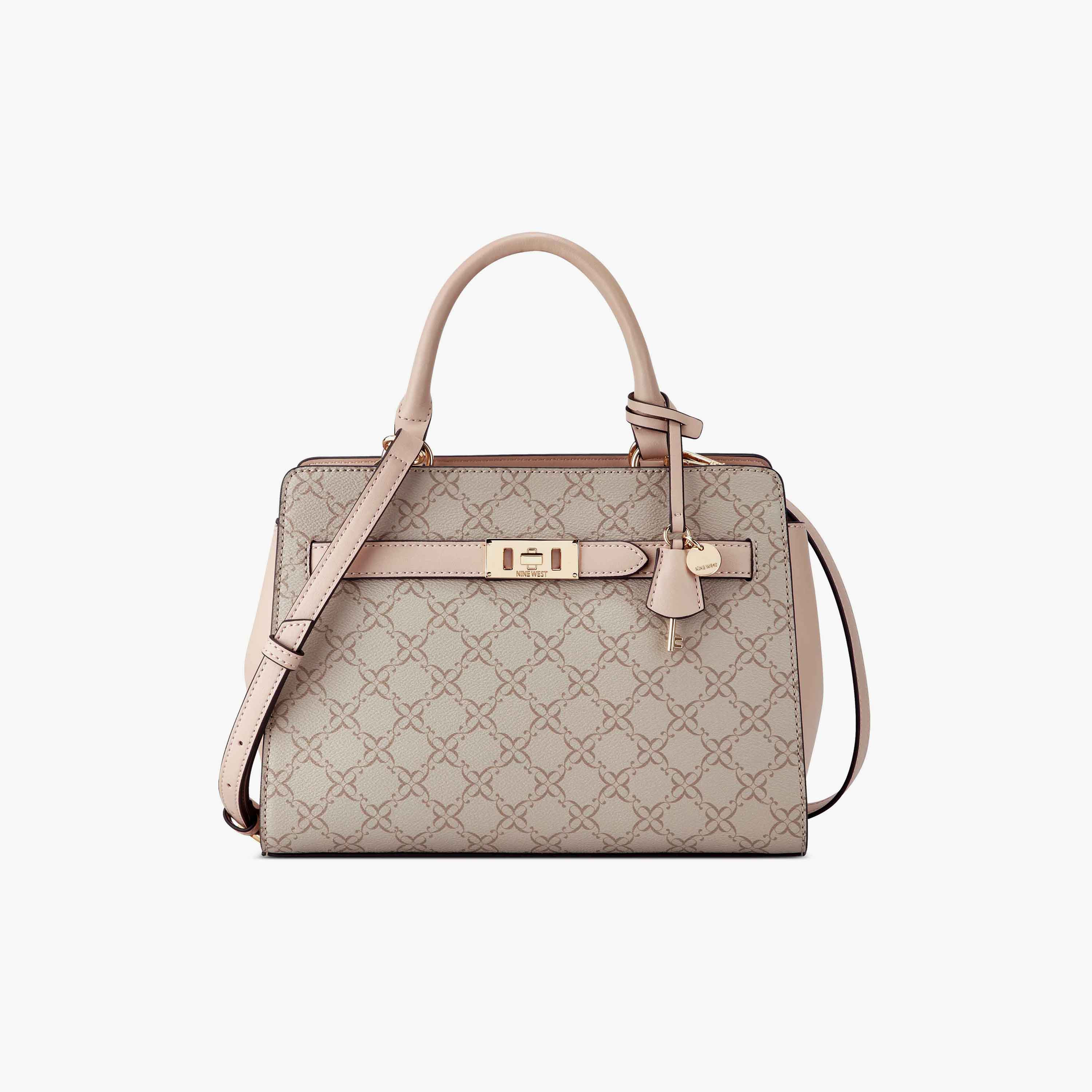 Beige hotsell satchel handbag