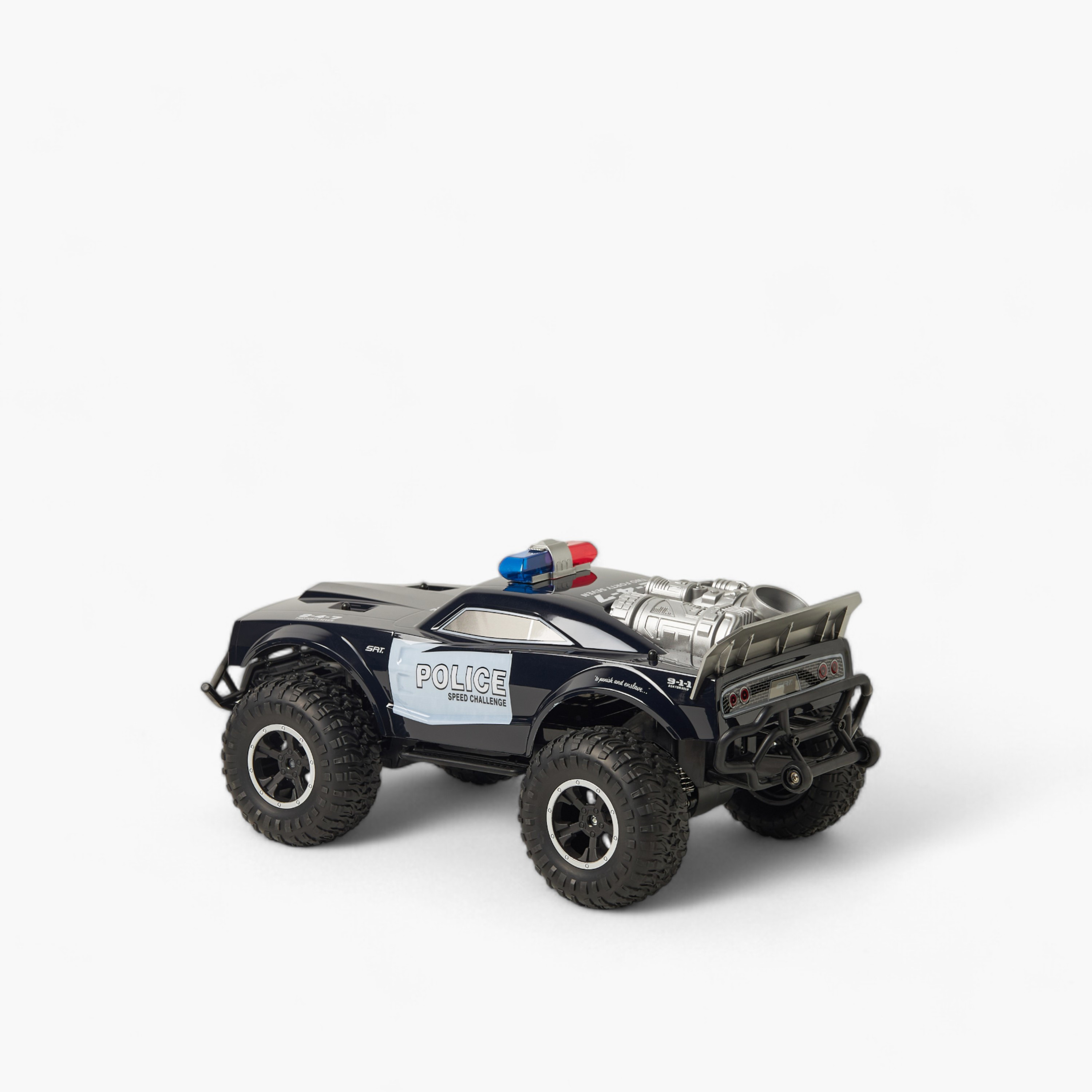 Juniors Rock Crawler 1:8 Remote Control Police Car with Light-toys-playvehicles-diecastcars-image-3