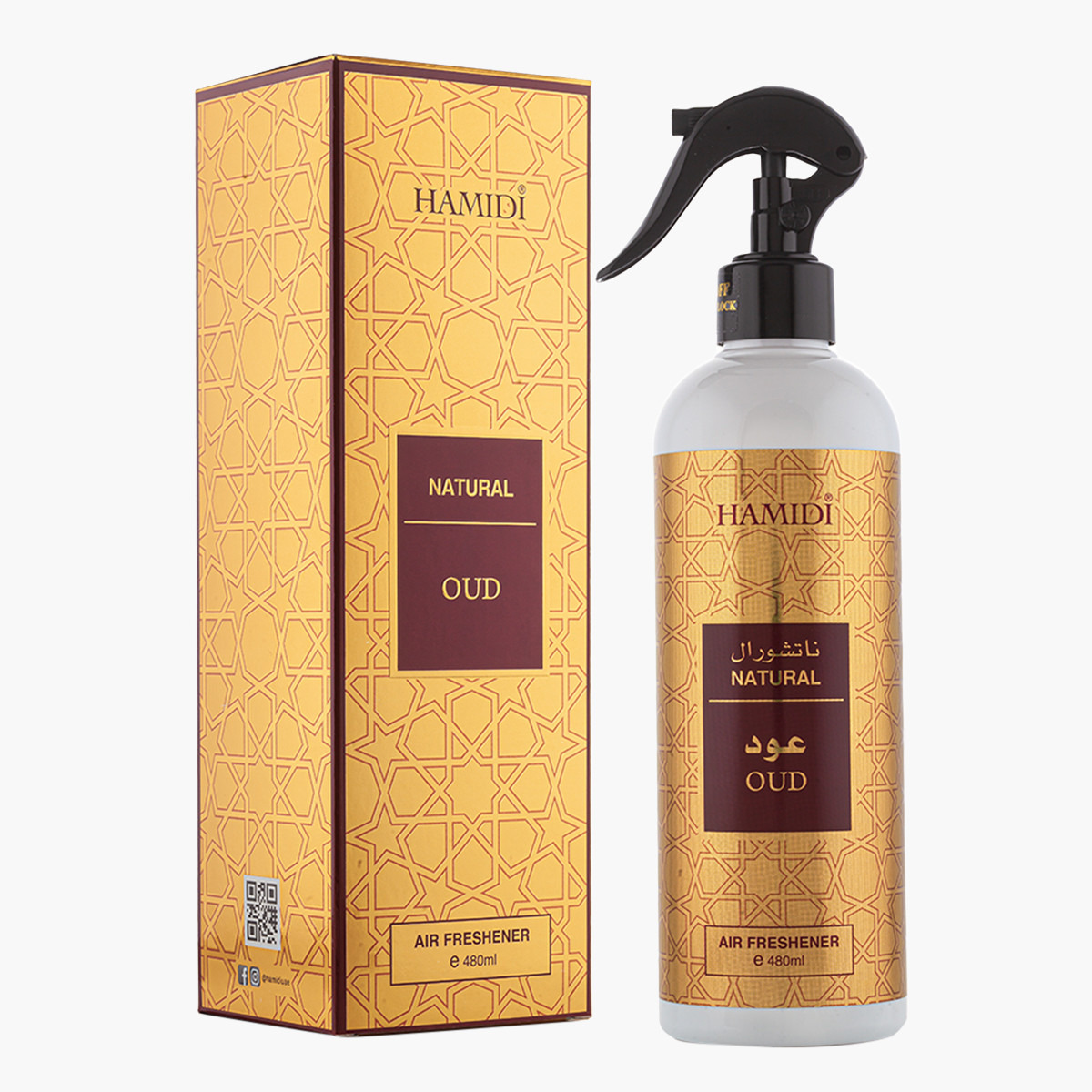 Hamidi Black Musk Air Freshener - 480 ml-household-homefragrance-homesprays-image-1