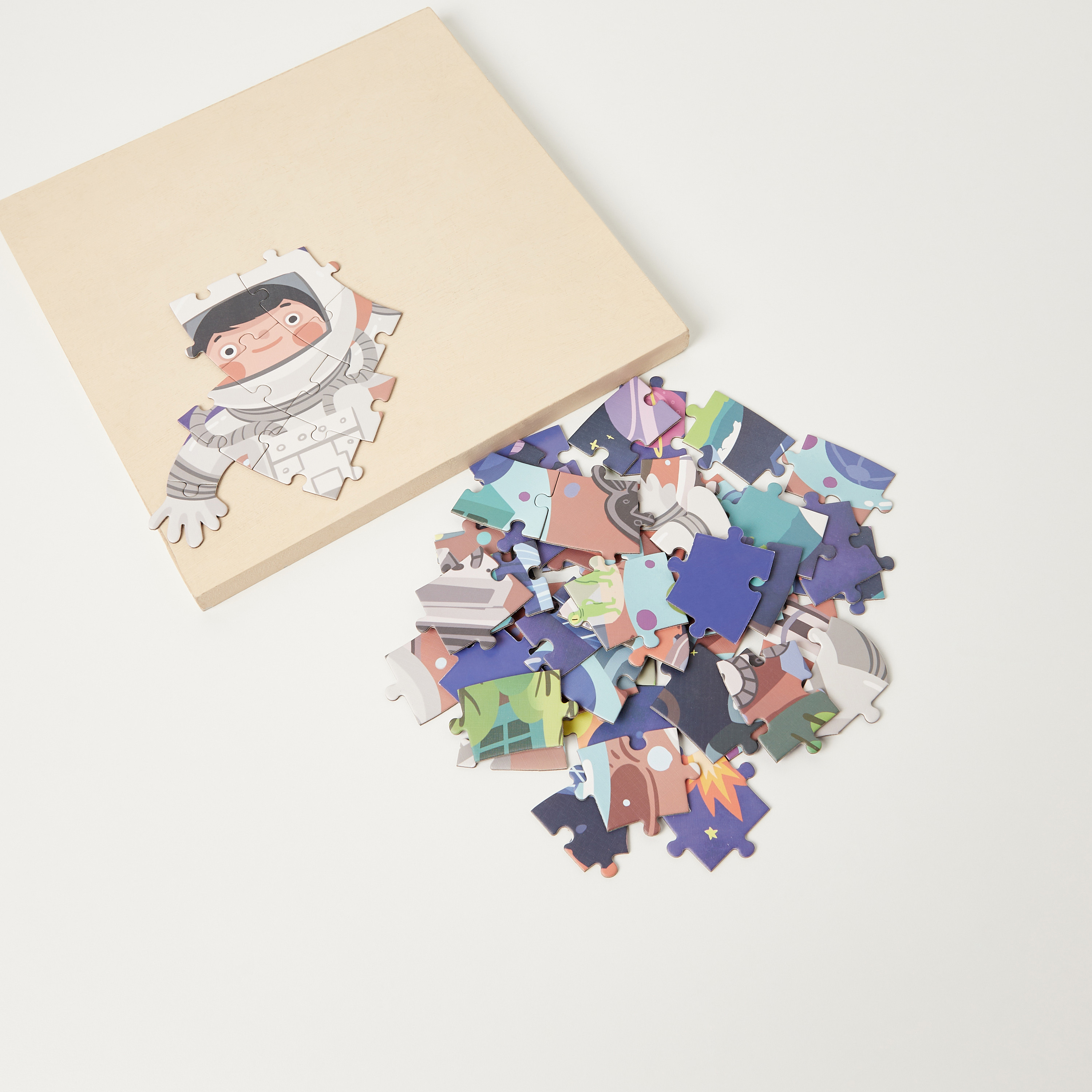 Buy Juniors 102-Piece Mars City Puzzle Set Online | Babyshop Bahrain