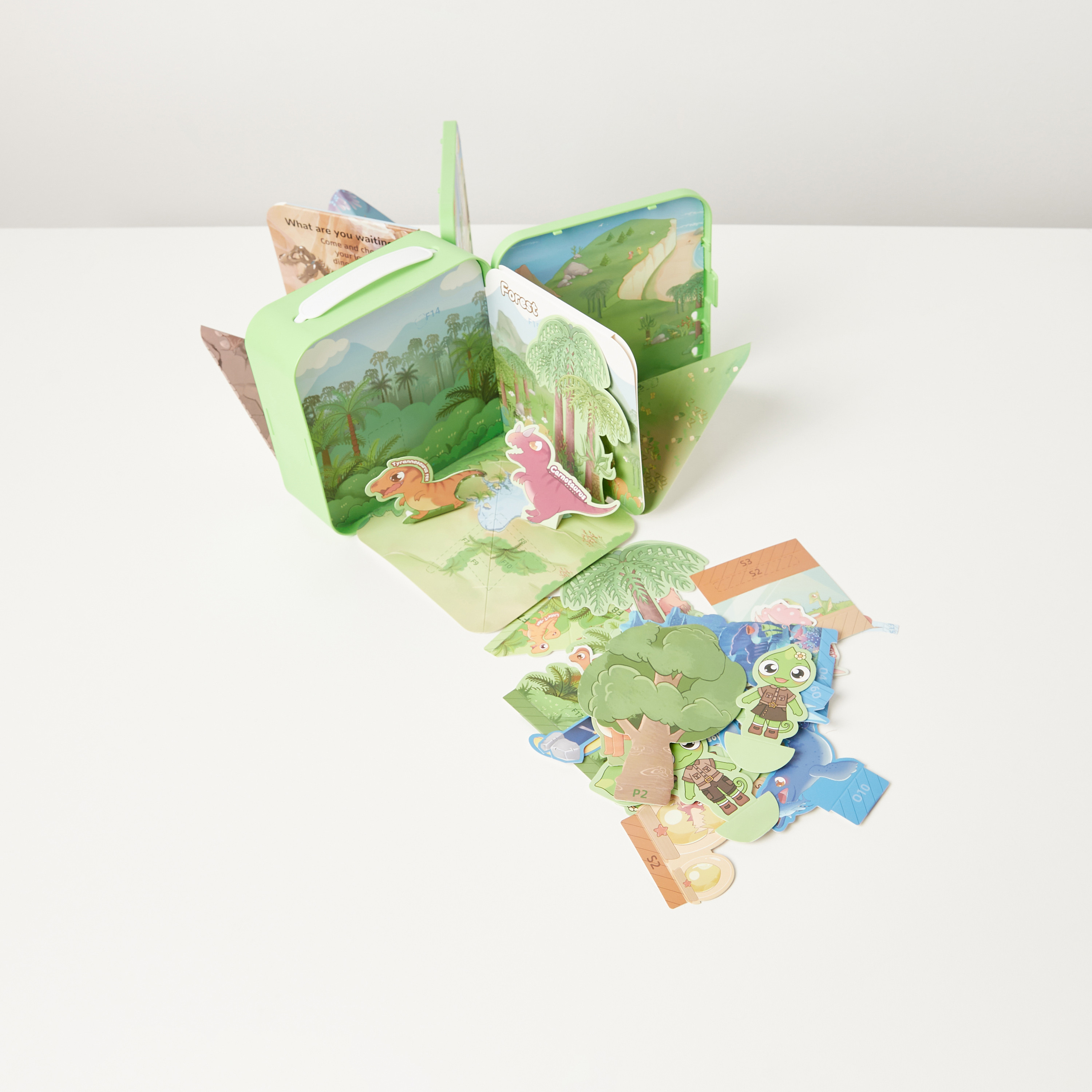 Juniors 4-in-1 3D Puzzled Dinosaur World Set-toys-blocksandpuzzles-image-1