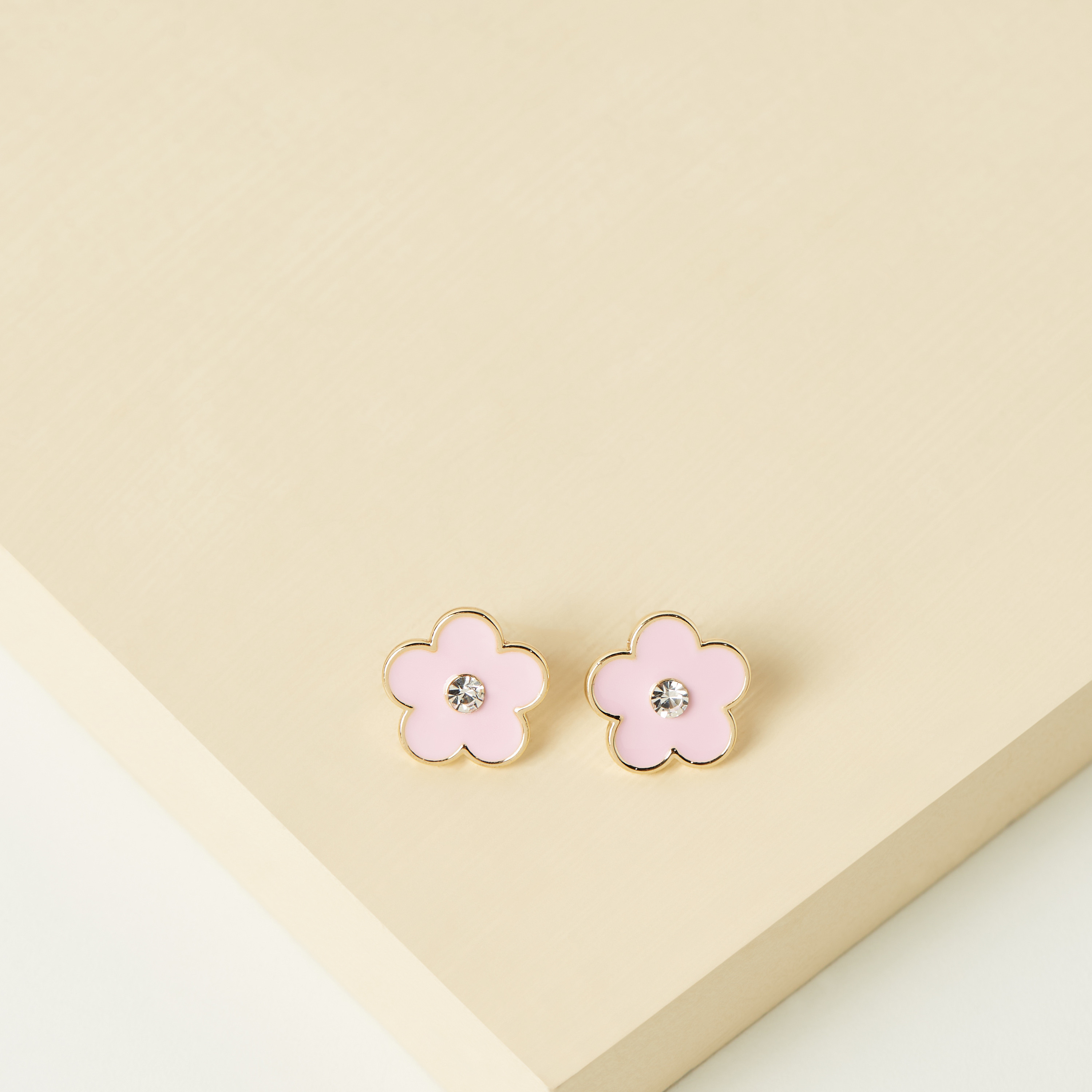 Fast flower hot sale stud earrings