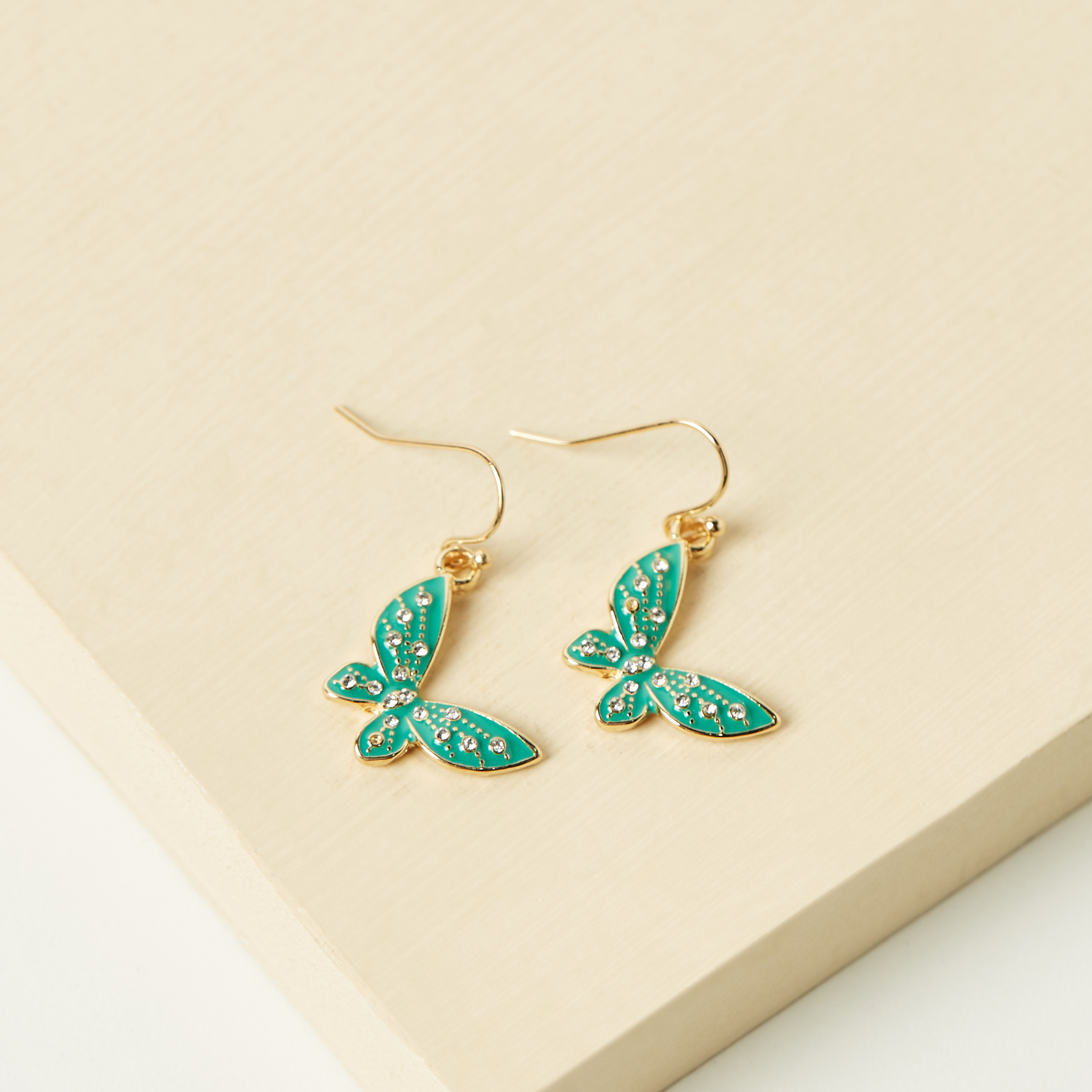 حلق متدلي مزين بخطاف تعليق من تشارمز-girls-accessories-jewellery-image-1