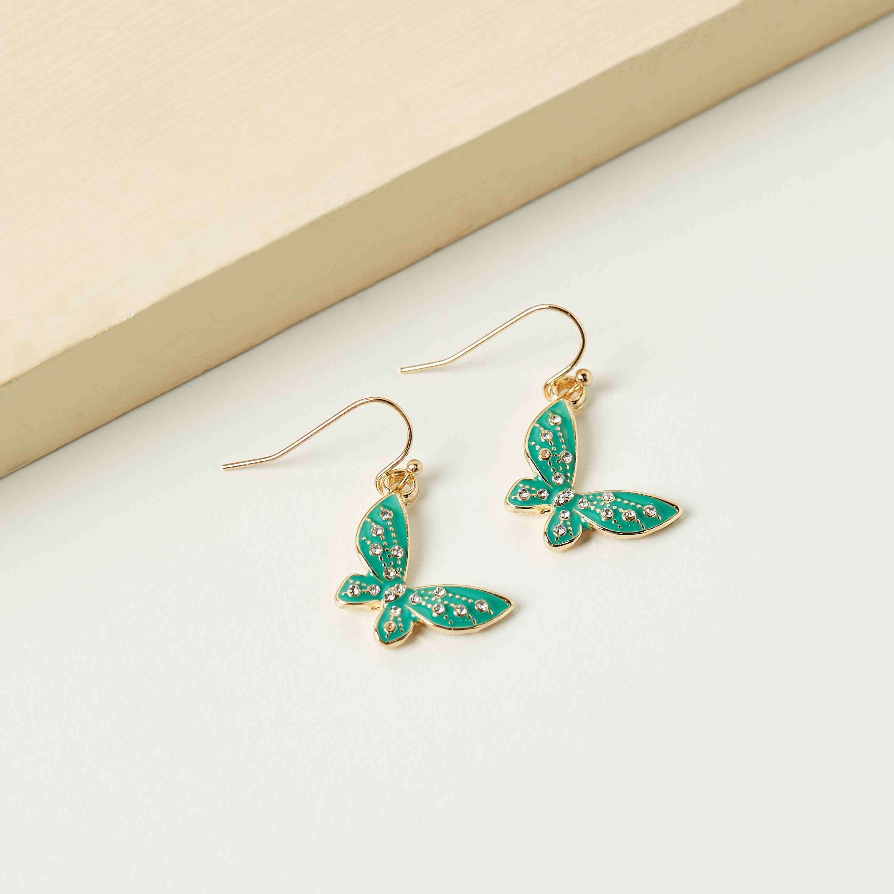 حلق متدلي مزين بخطاف تعليق من تشارمز-girls-accessories-jewellery-image-2