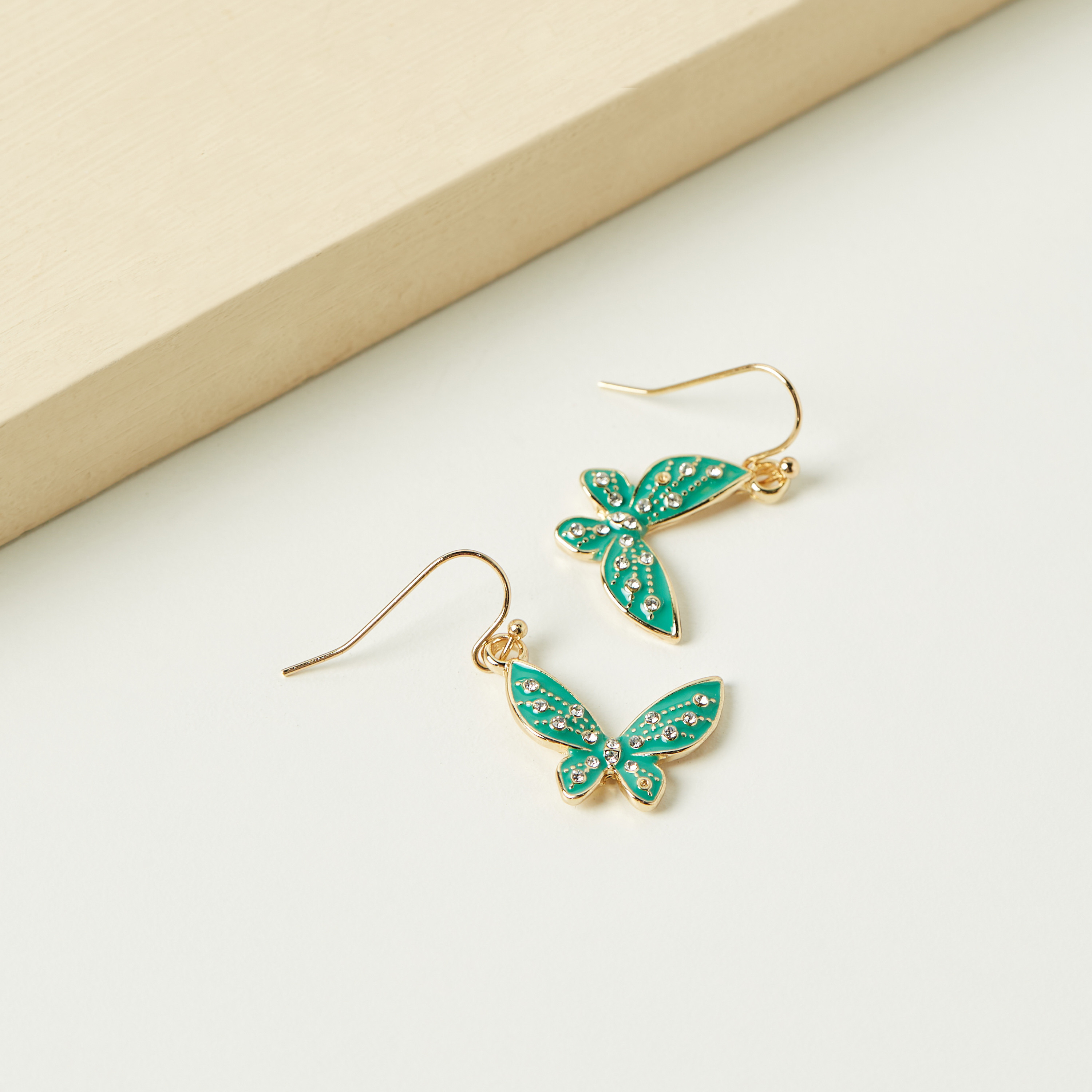 حلق متدلي مزين بخطاف تعليق من تشارمز-girls-accessories-jewellery-image-3