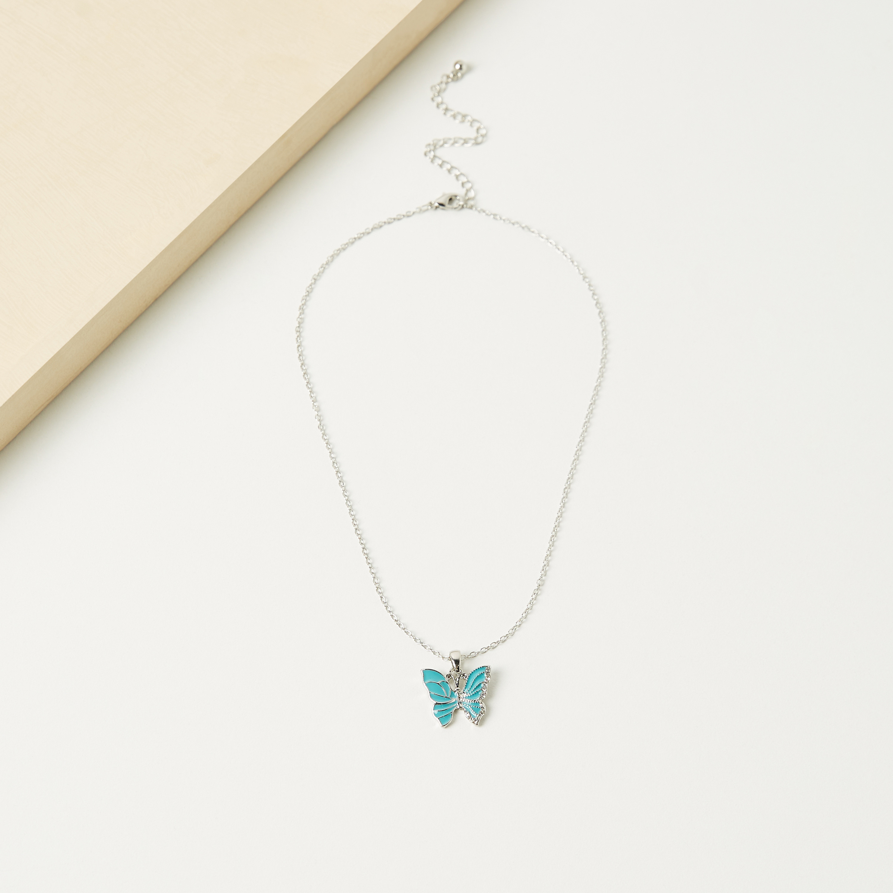 طقم خاتم وعقد بزينة فراشة من تشارمز-girls-accessories-jewellery-image-2