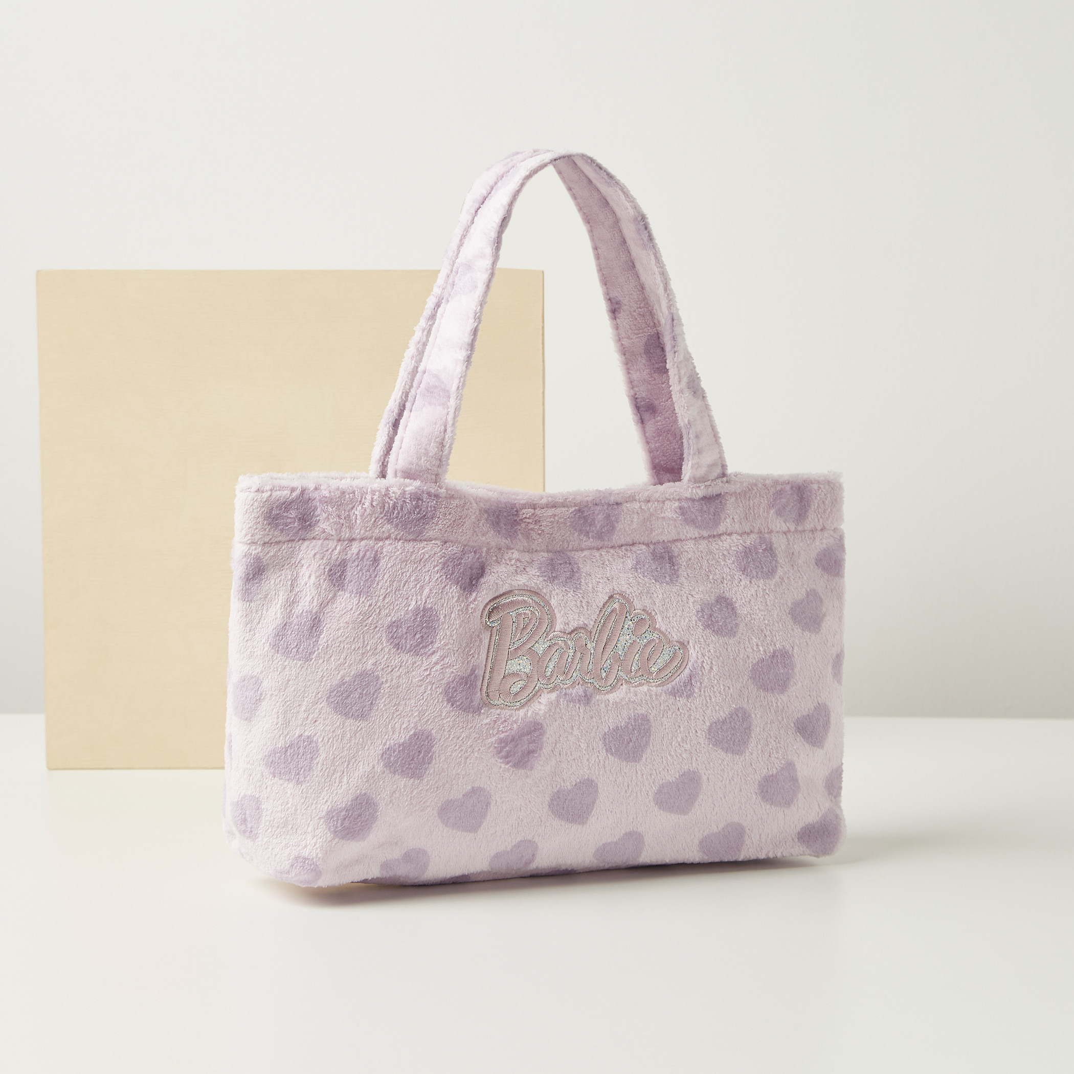 Barbie Logo Detail Handbag with Magnetic Snap Closure-girls-accessories-bags-image-2