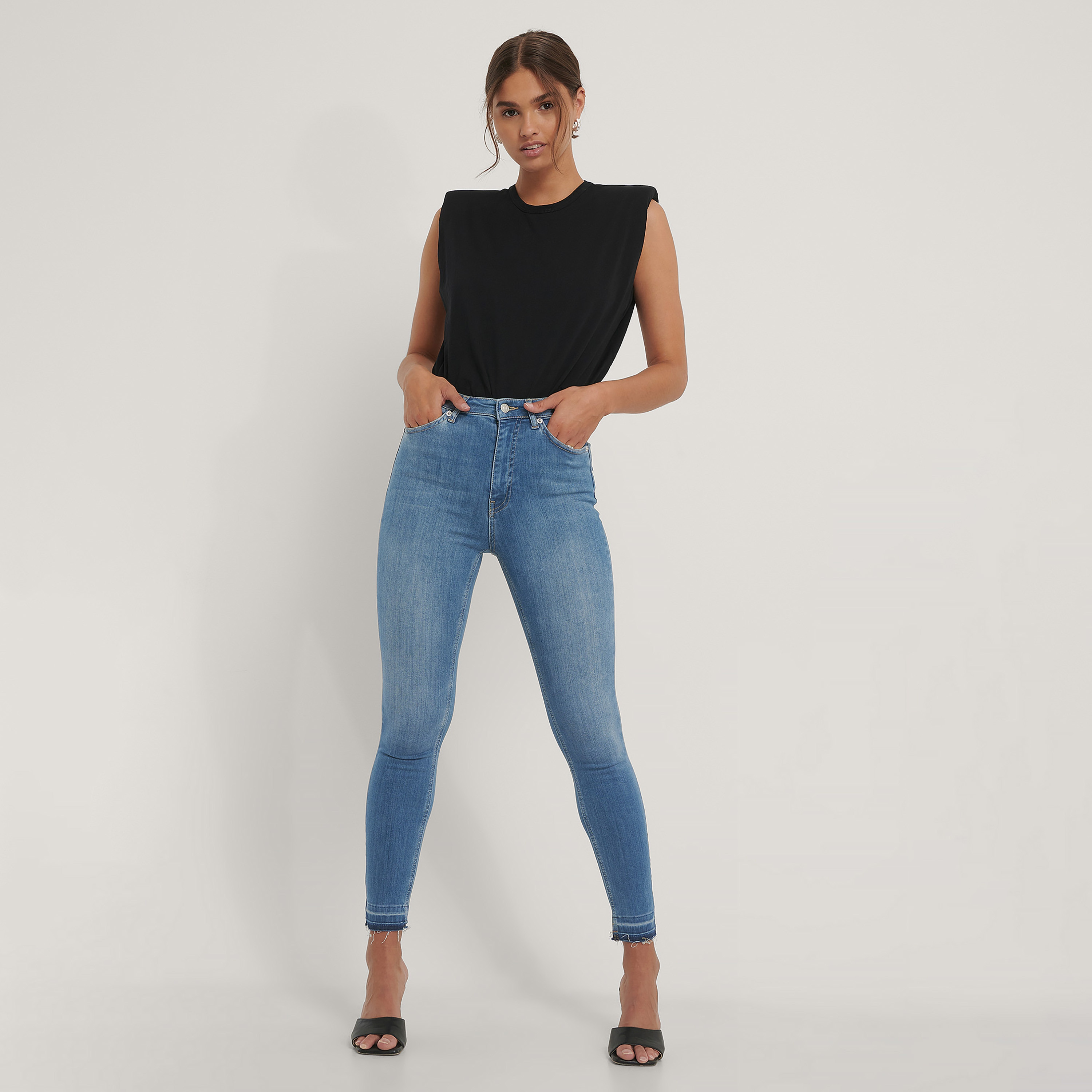 Slim fit store high waist jeans