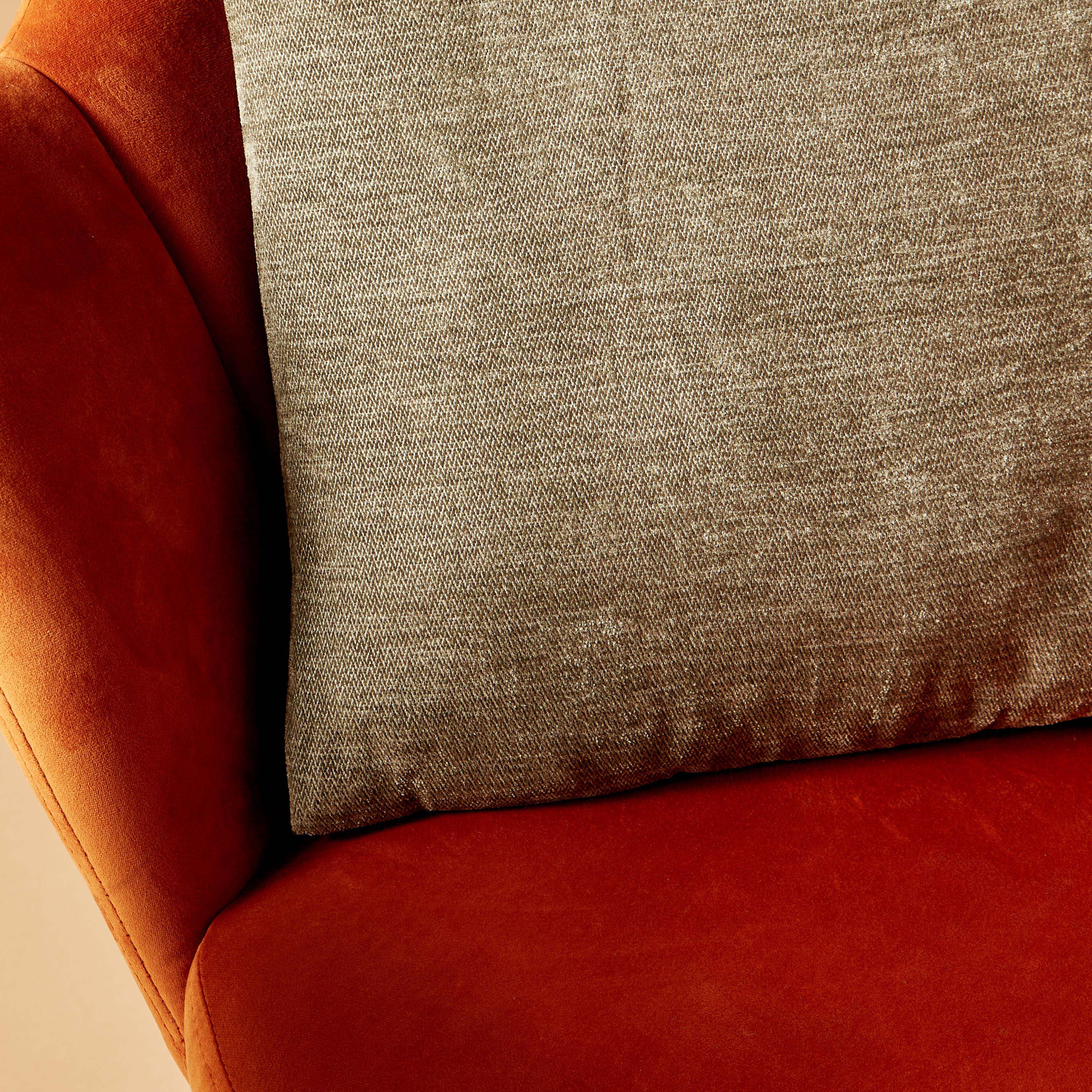 Buy Zig Zag Textured Filled Cushion with Zip Closure - 45x45 cms Online ...