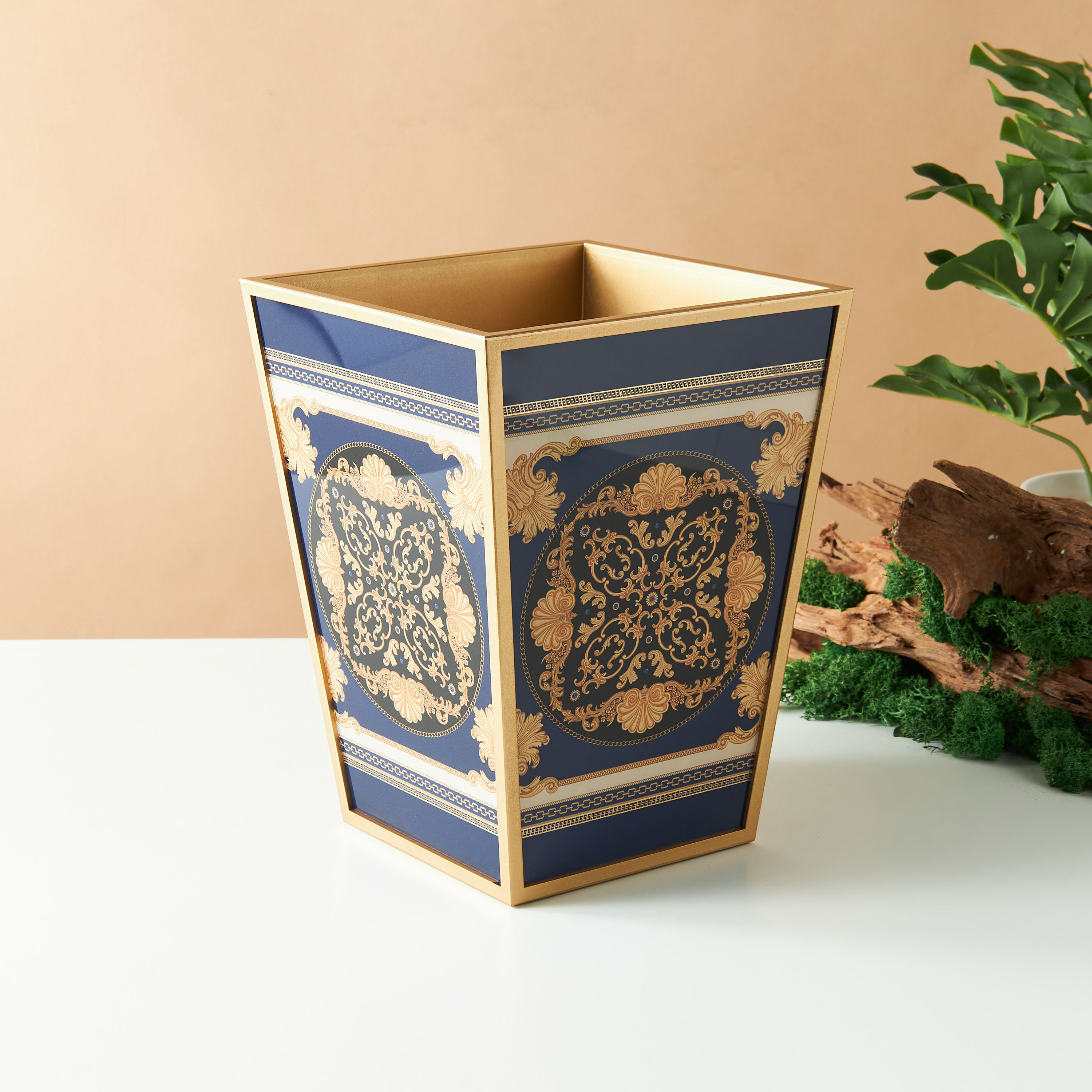 Gia Como Decorative Waste Bin-household-bathandlaundry-wastebinsandaccessories-image-1