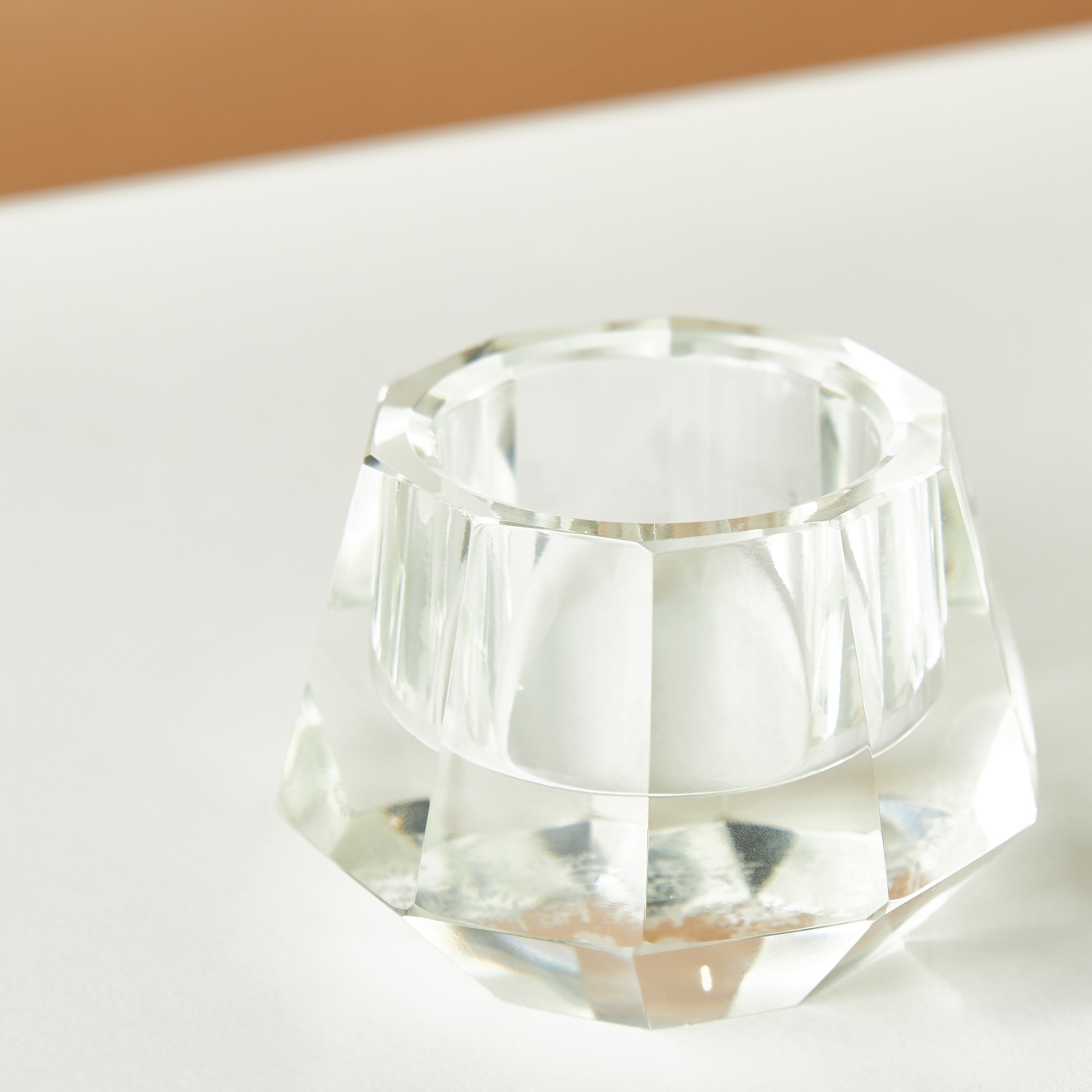 Gia Como Glass Tealight Candleholder - 5 cms-household-decor-candleholdersandlanterns-image-4