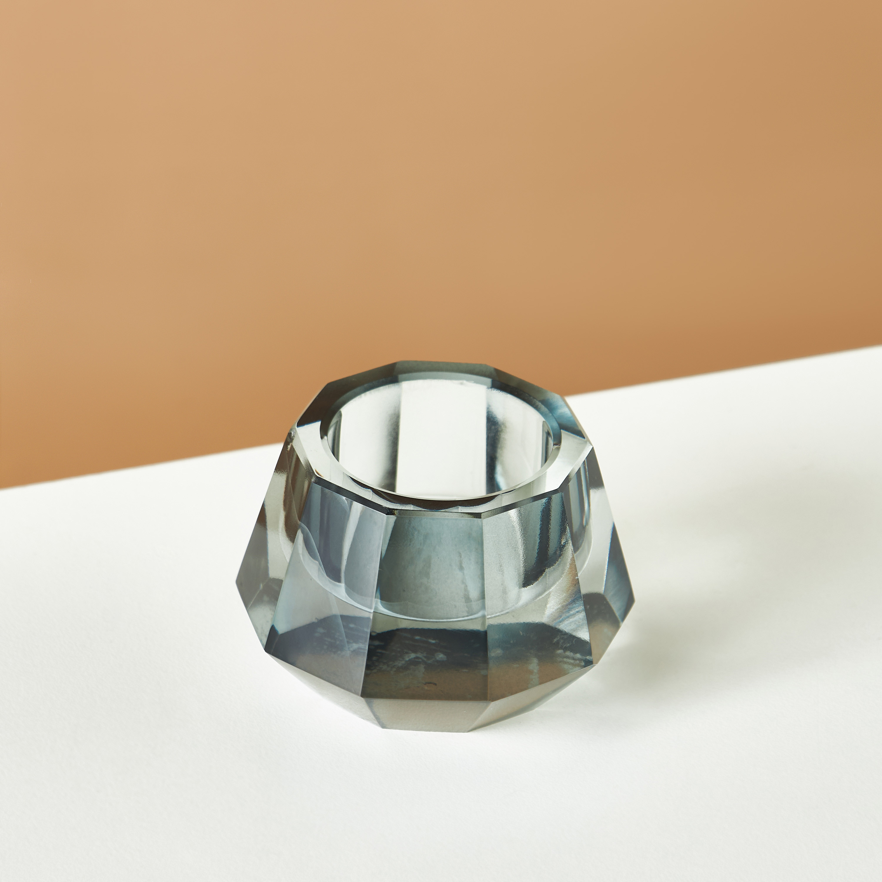 Gia Como Glass Tealight Candleholder - 5 cms-household-decor-candleholdersandlanterns-image-3