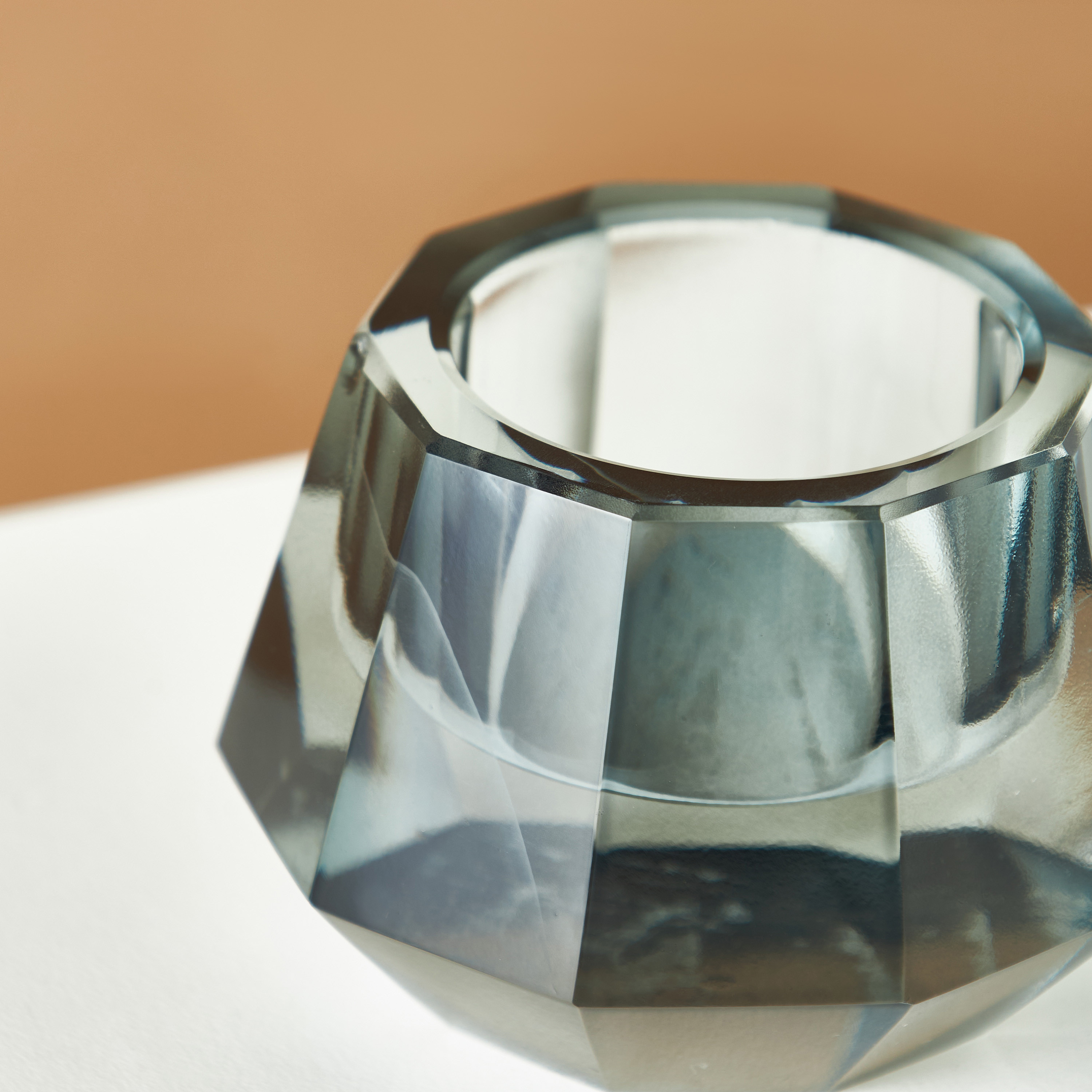 Gia Como Glass Tealight Candleholder - 5 cms-household-decor-candleholdersandlanterns-image-4