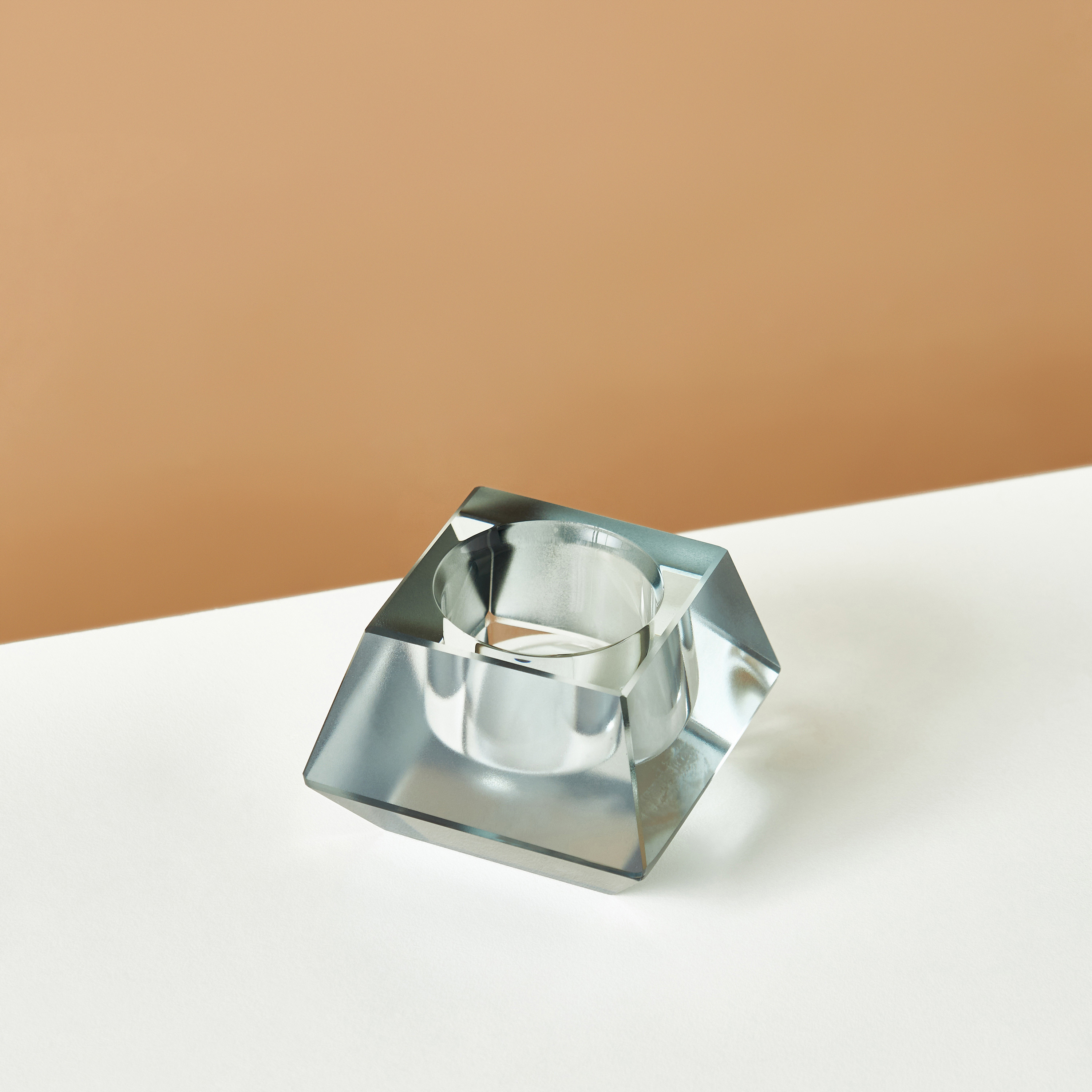 Gia Como Glass Tealight Candleholder - 5 cms-household-decor-candleholdersandlanterns-image-3