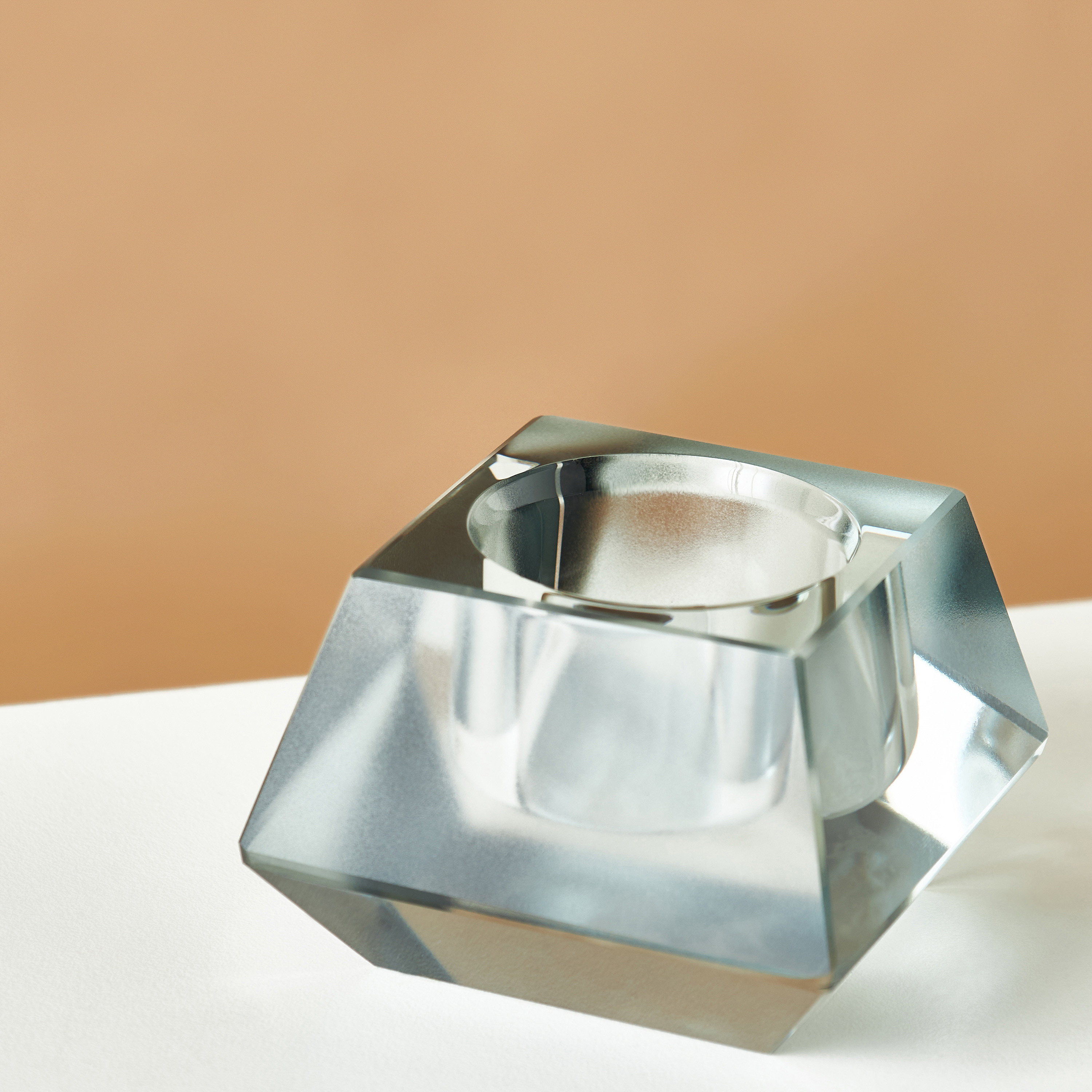 Gia Como Glass Tealight Candleholder - 5 cms-household-decor-candleholdersandlanterns-image-4