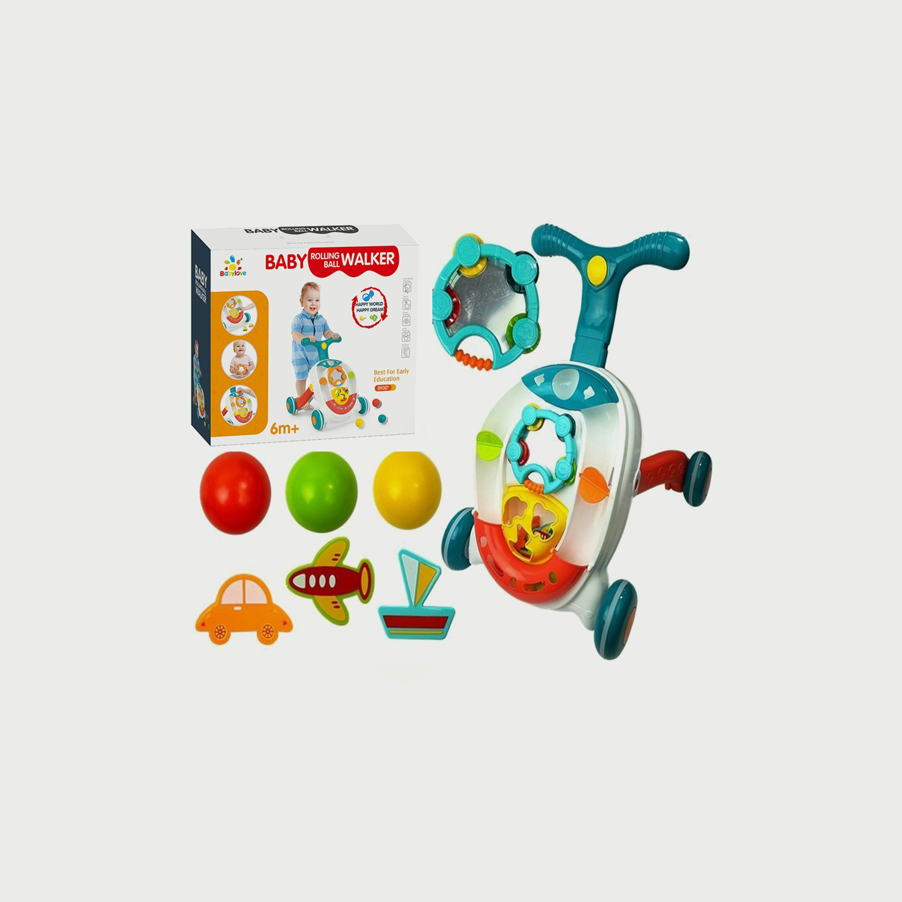 مشاية الكرة المتدحرجة مع موسيقي من بيبي لاف-baby-infantactivity-walkers-image-1